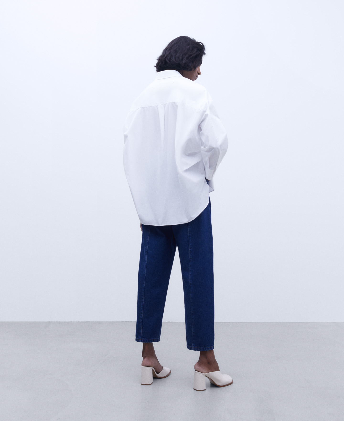 Cotton oversize shirt image number 2