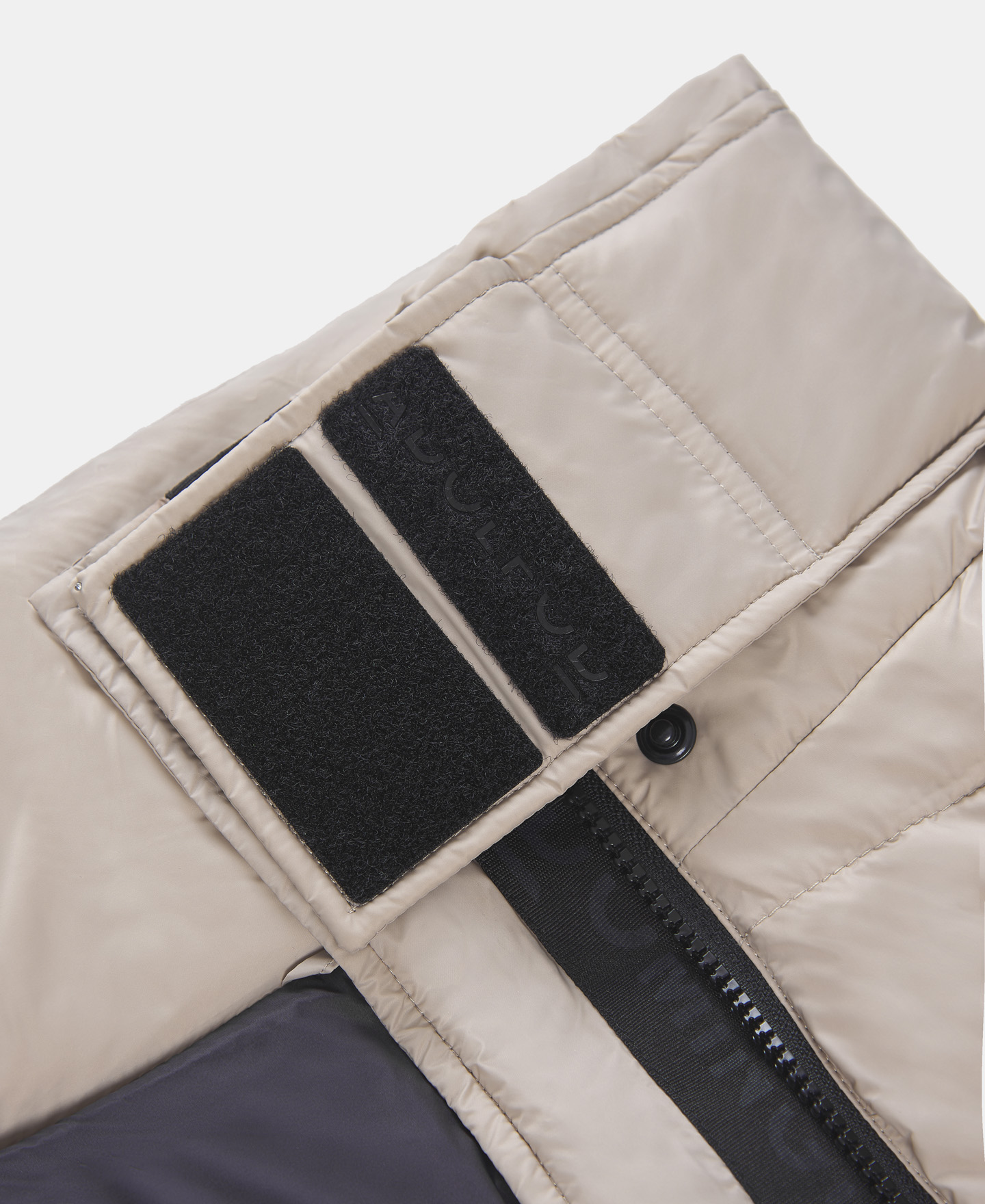 Oversize padded nylon jacket image number 6
