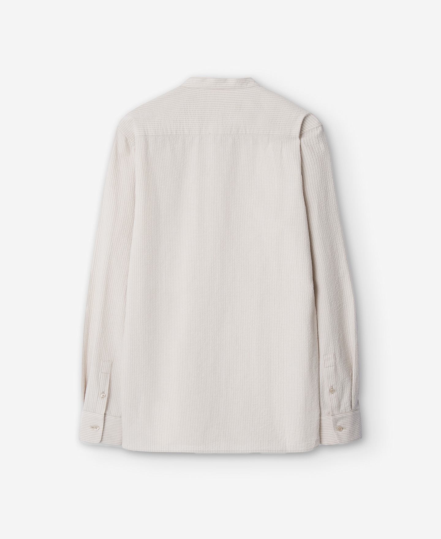 Camisa regular fit en color arena image number 5