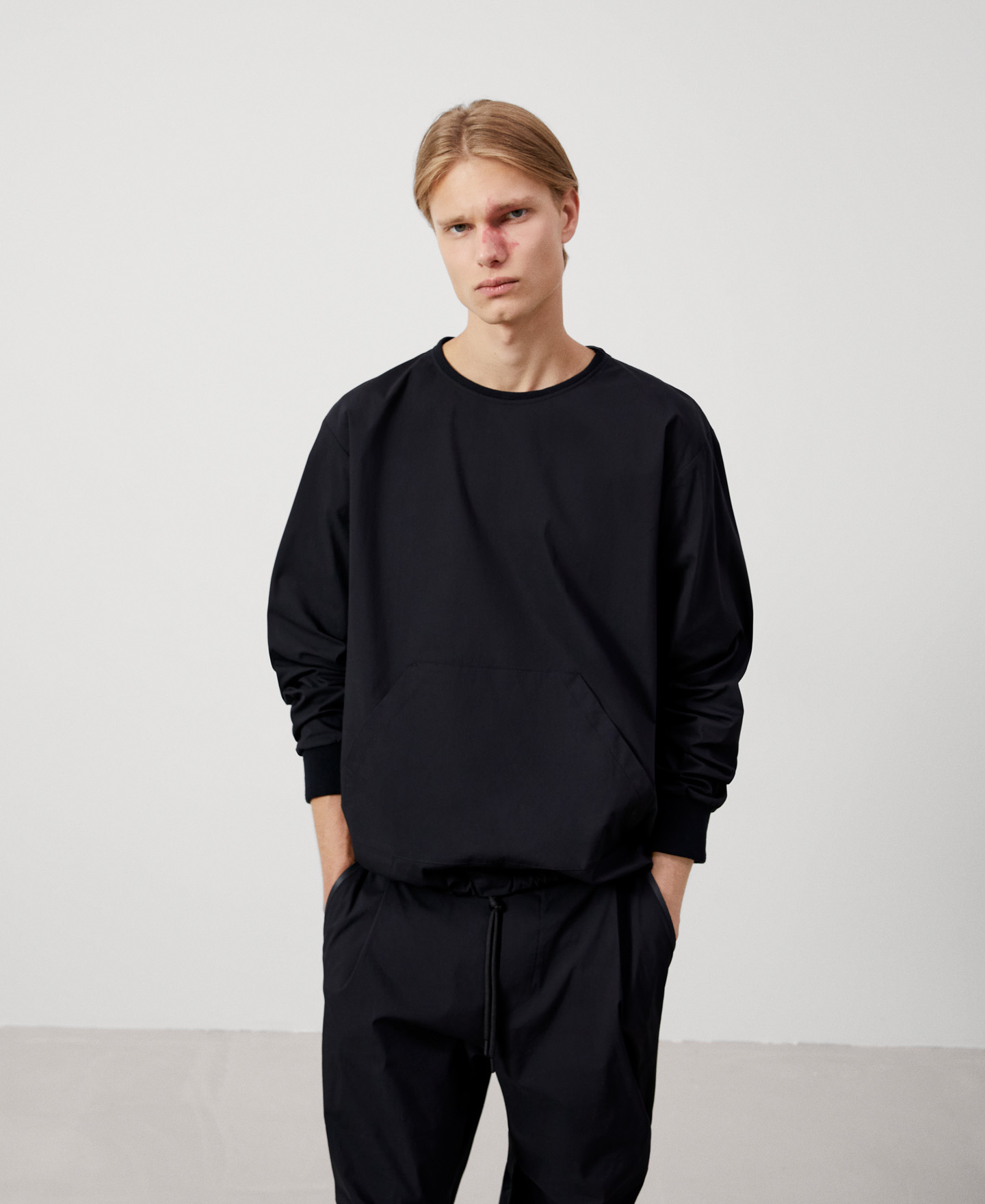 Organic cotton crew neck sweatshirt image number 0
