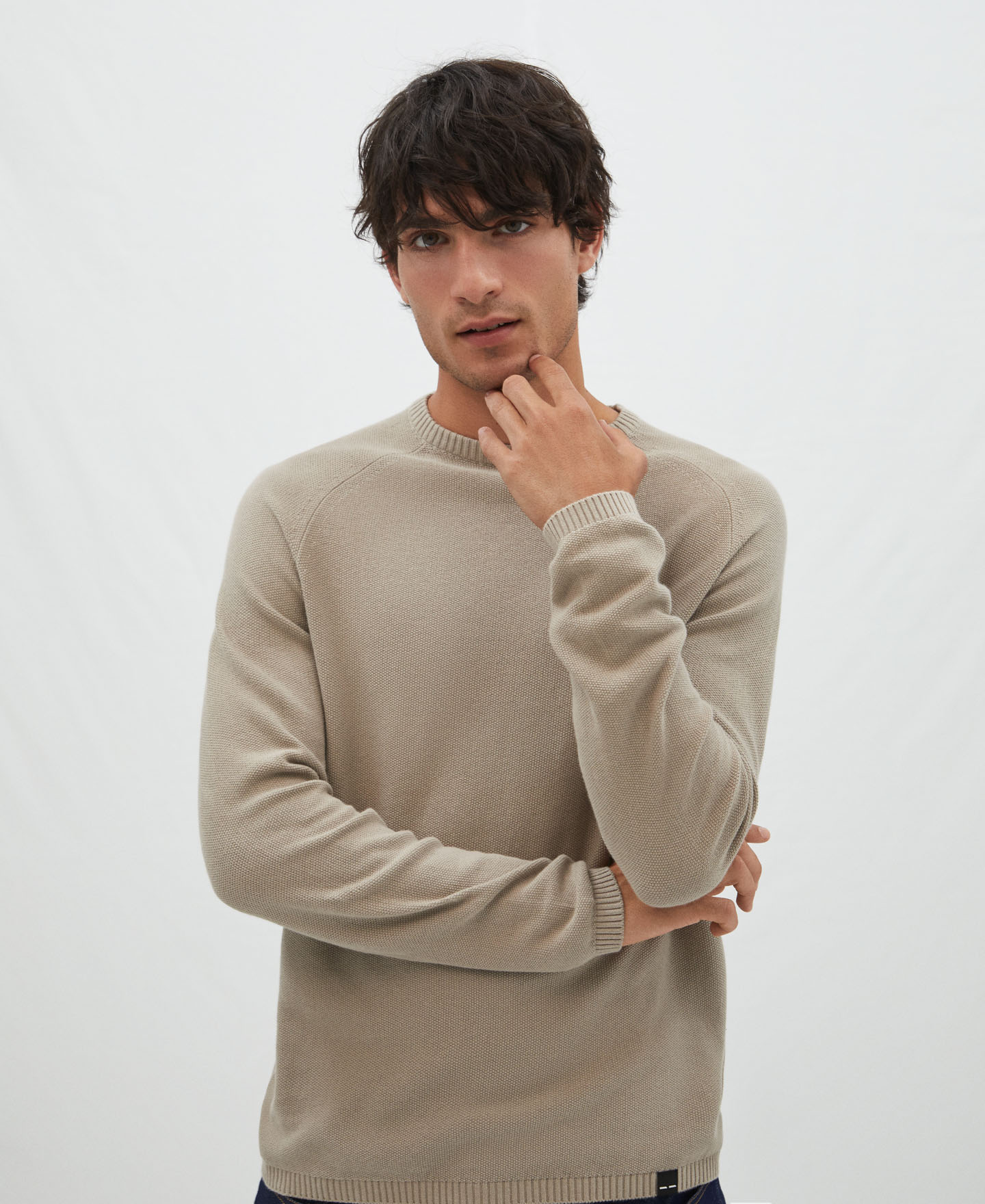 Organic cotton sweater image number 0