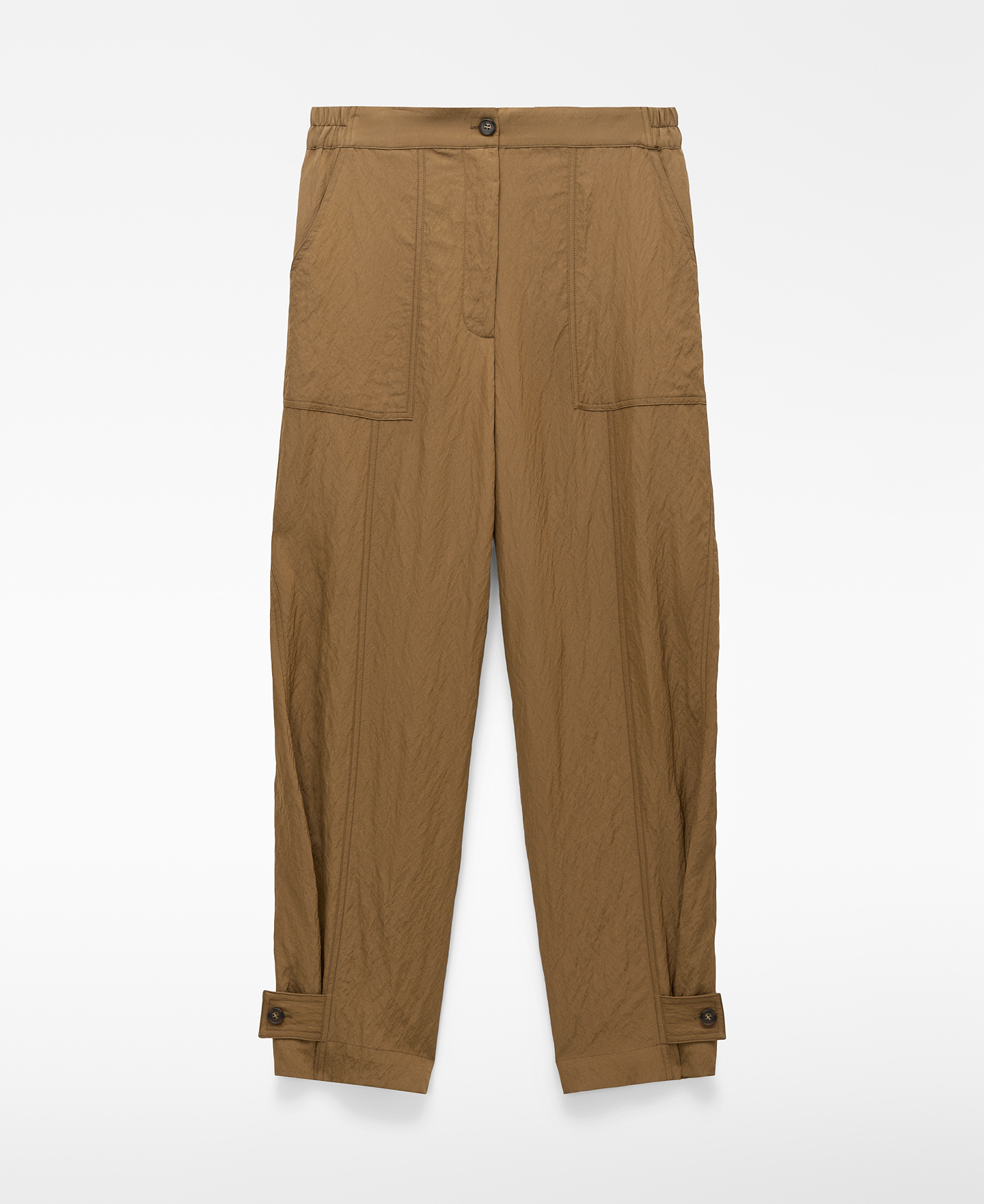 Pantal&oacute;n jogger efecto arrugado image number 6