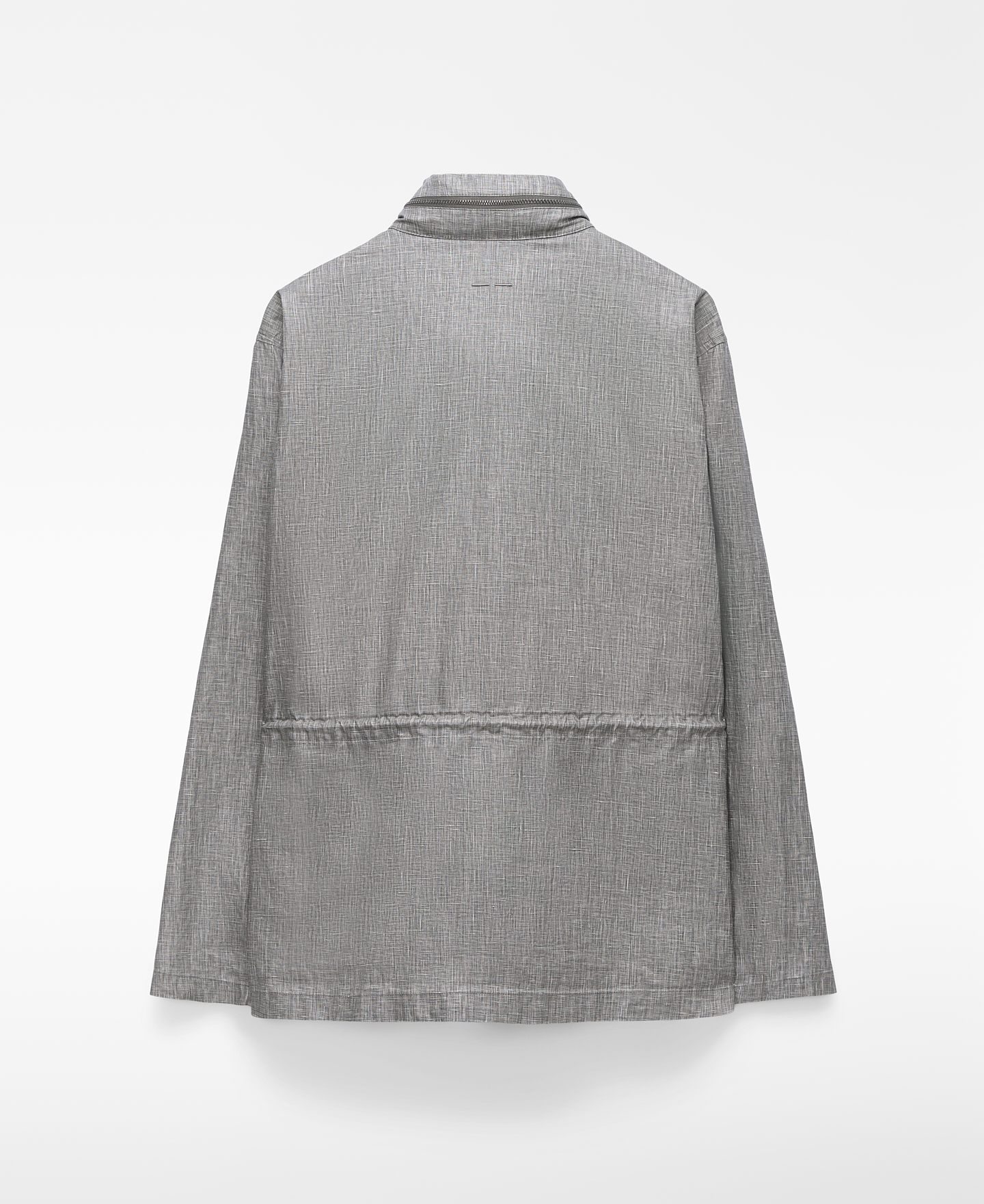 Veste saharienne en lin enduit image number 5