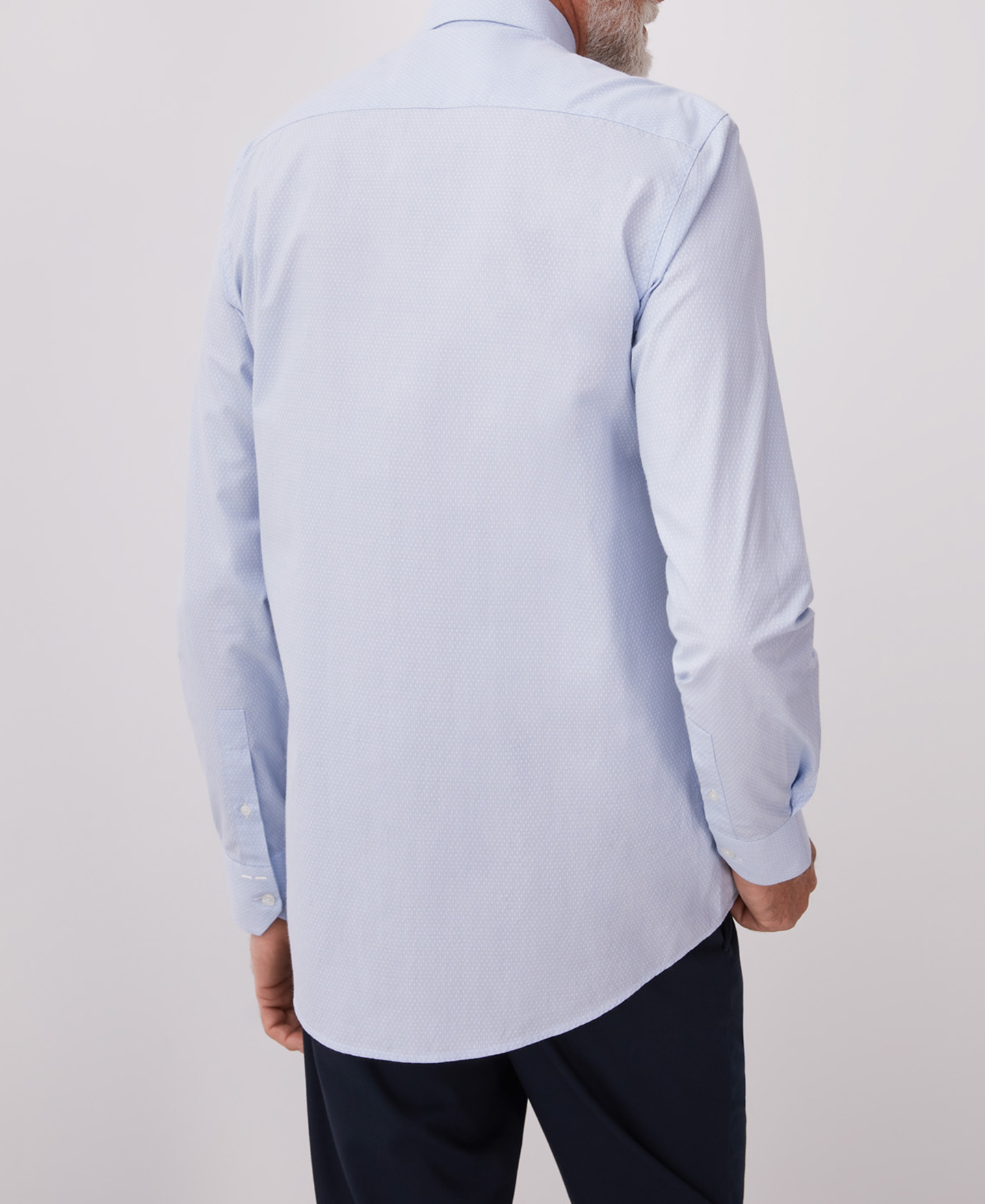 Slim fit tailored cotton shirt image number 3