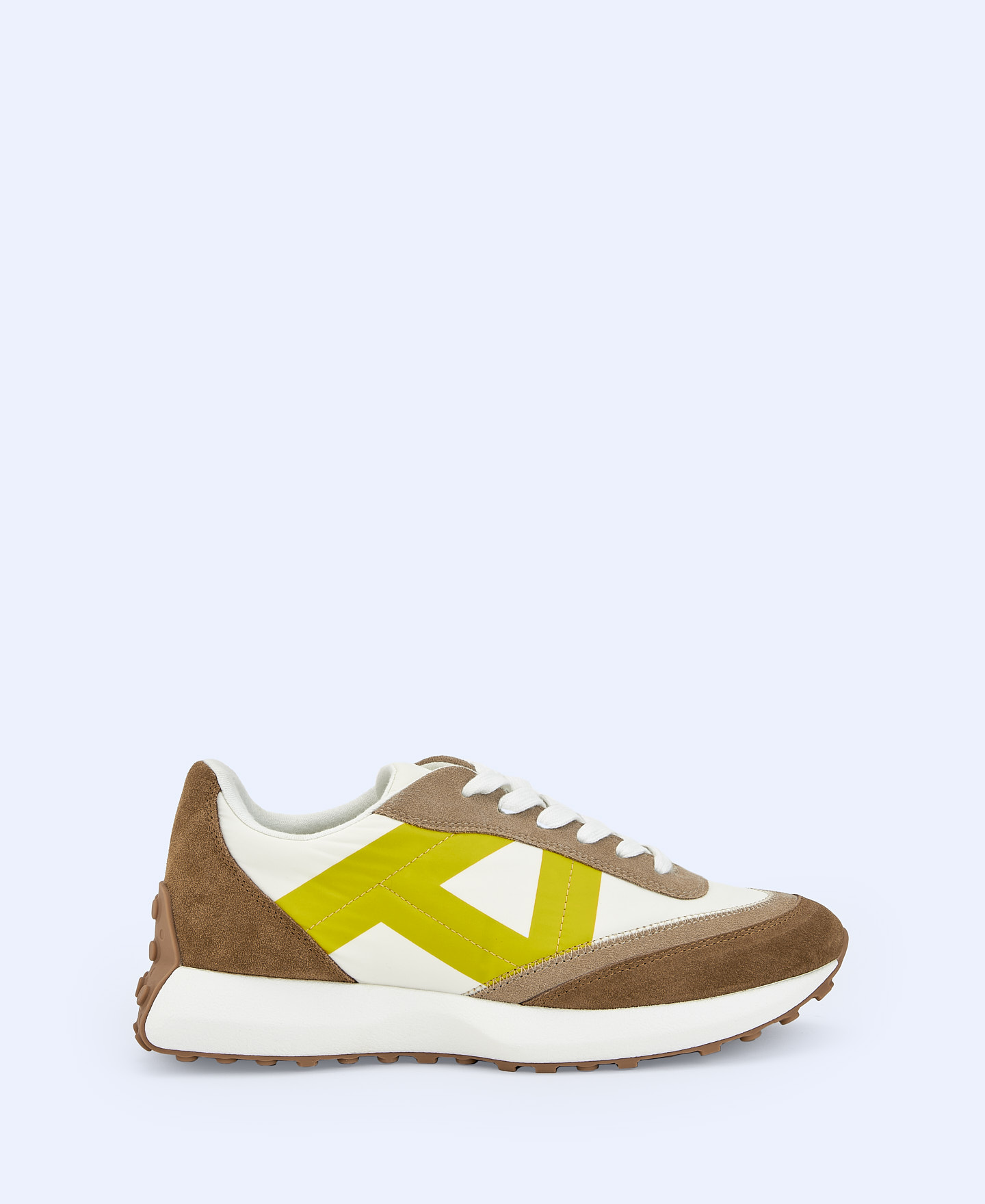Zapatilla deportiva en piel image number 0