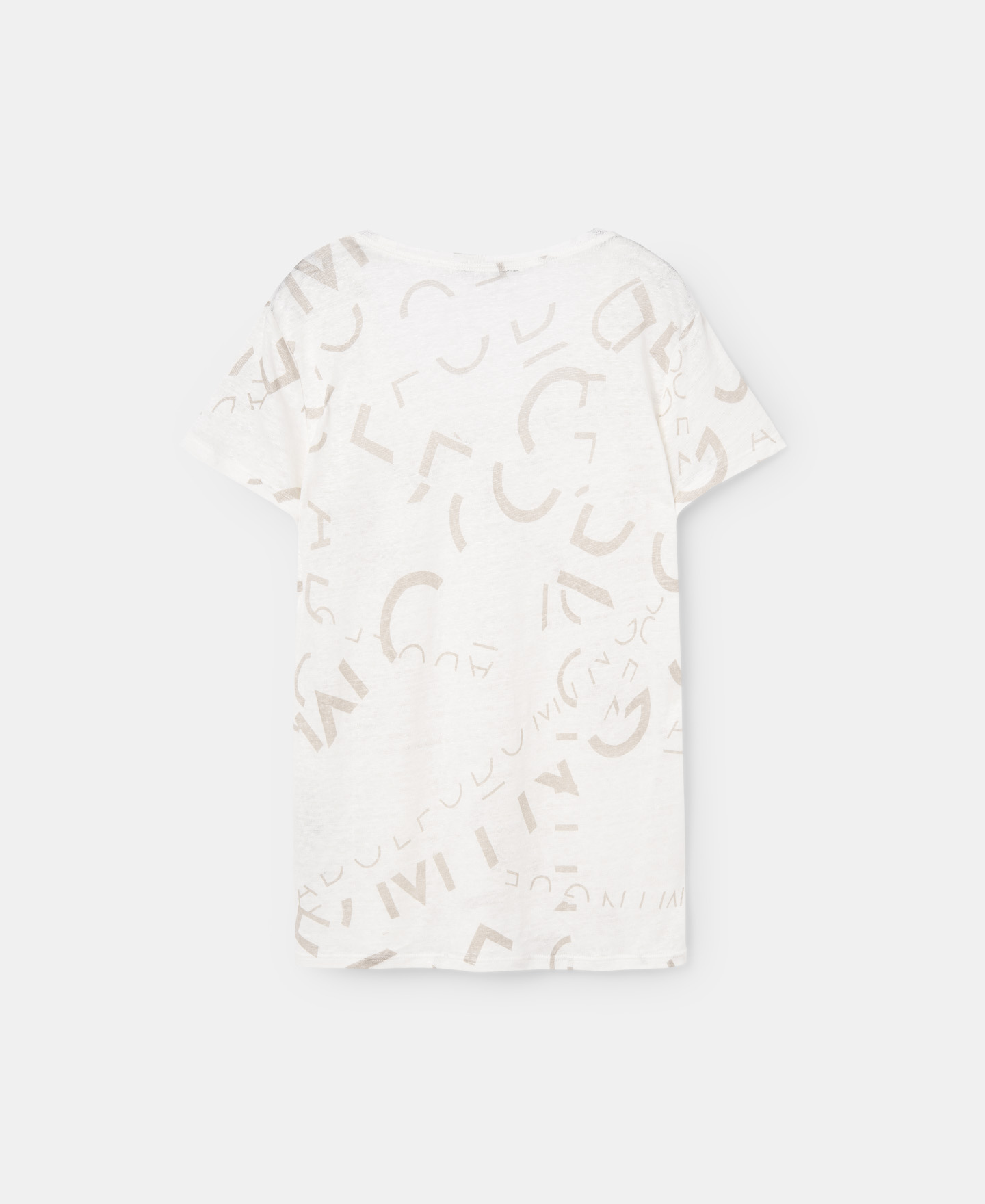 Linen logo t-shirt image number 5