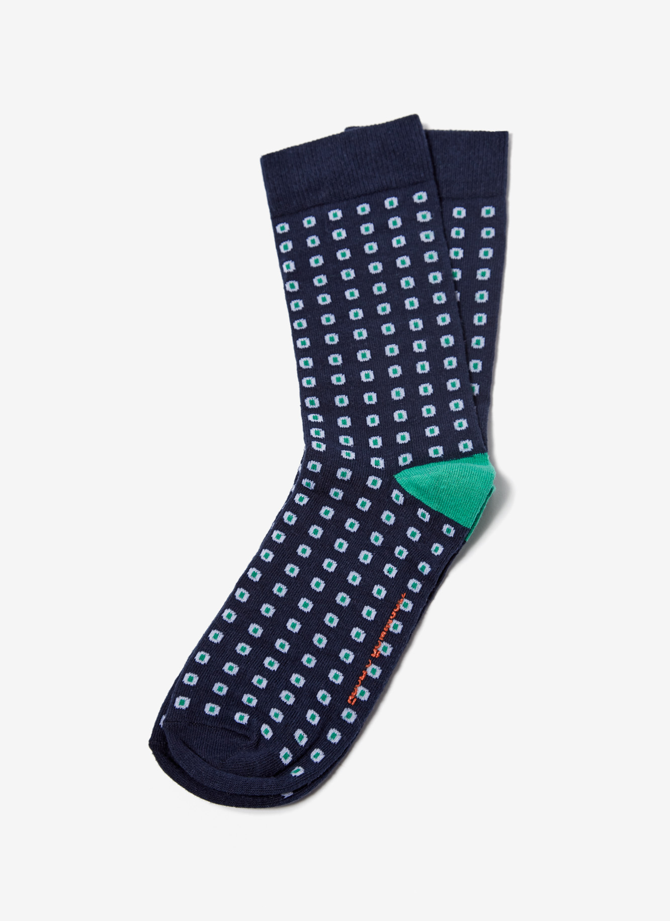 Socks with geometric motif image number 0