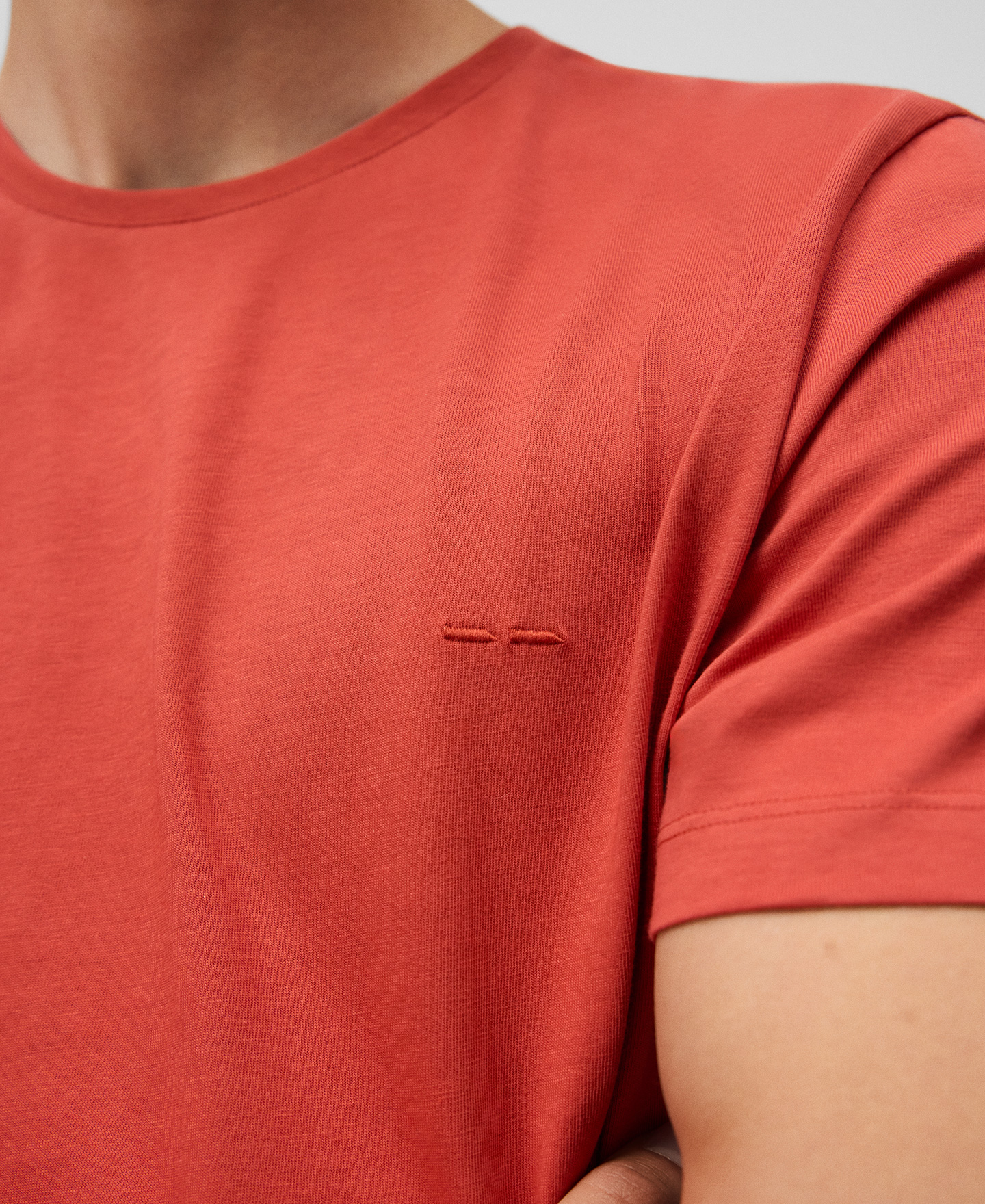 Organic cotton T-shirt man image number 3
