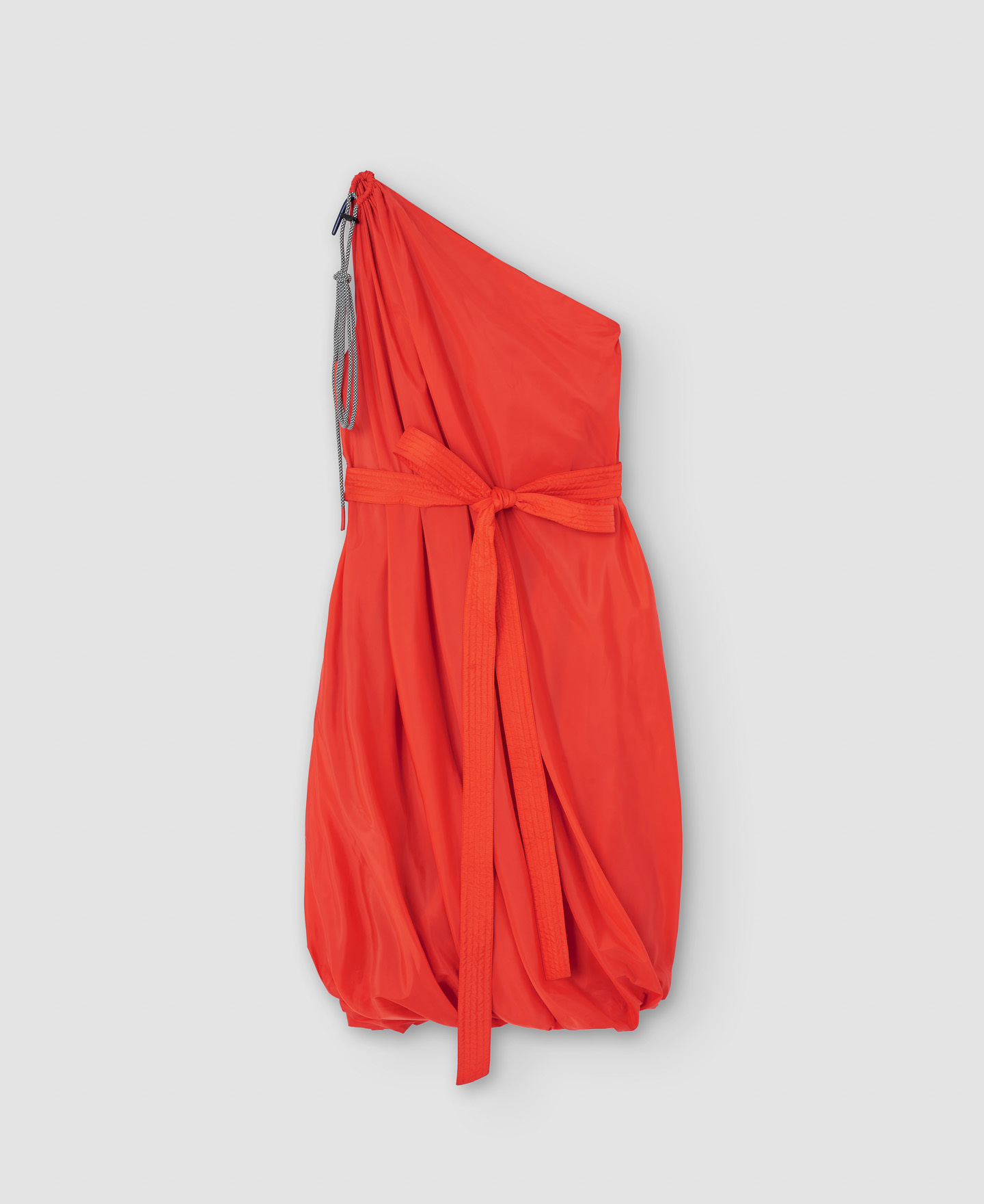 Vestido balão em poliéster reciclado image number 5