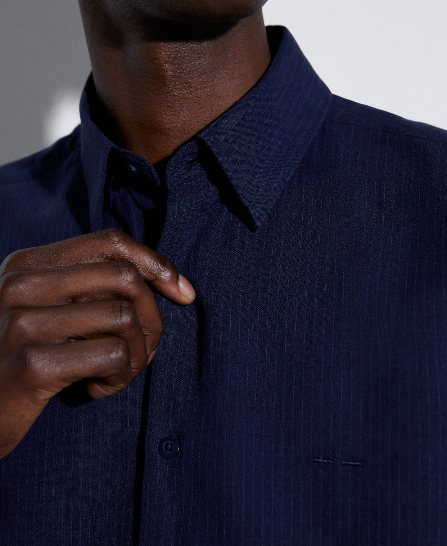 Camisa manga corta en lino image number 3