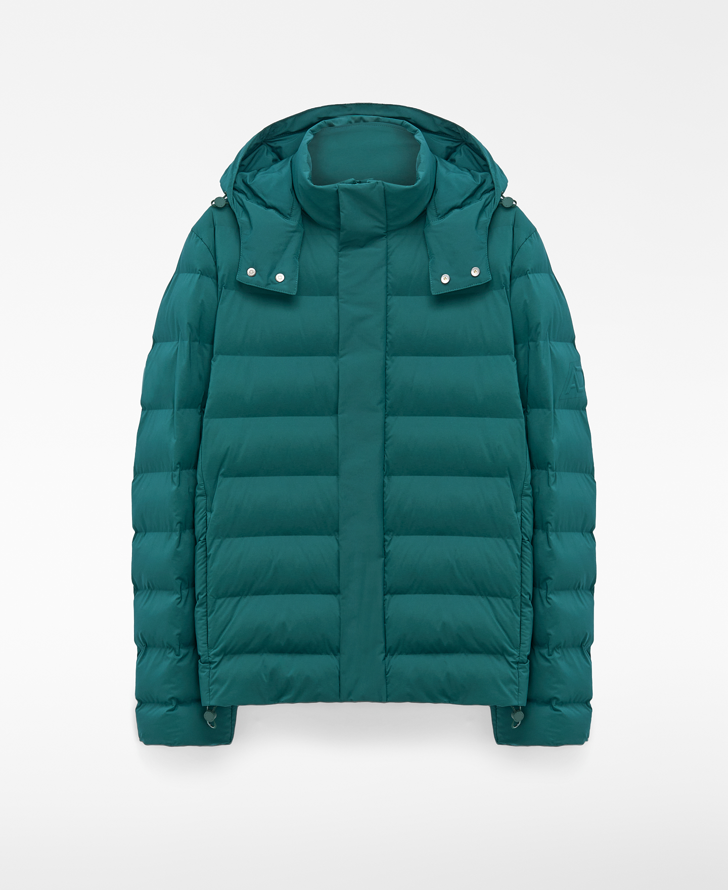 Seamless-effect padded jacket image number 6