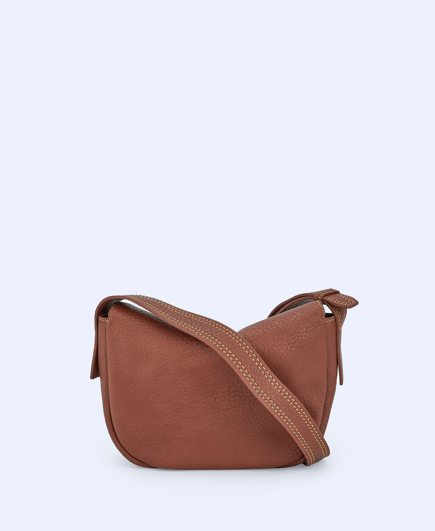 Recycled material medium shoulder bag image number 1