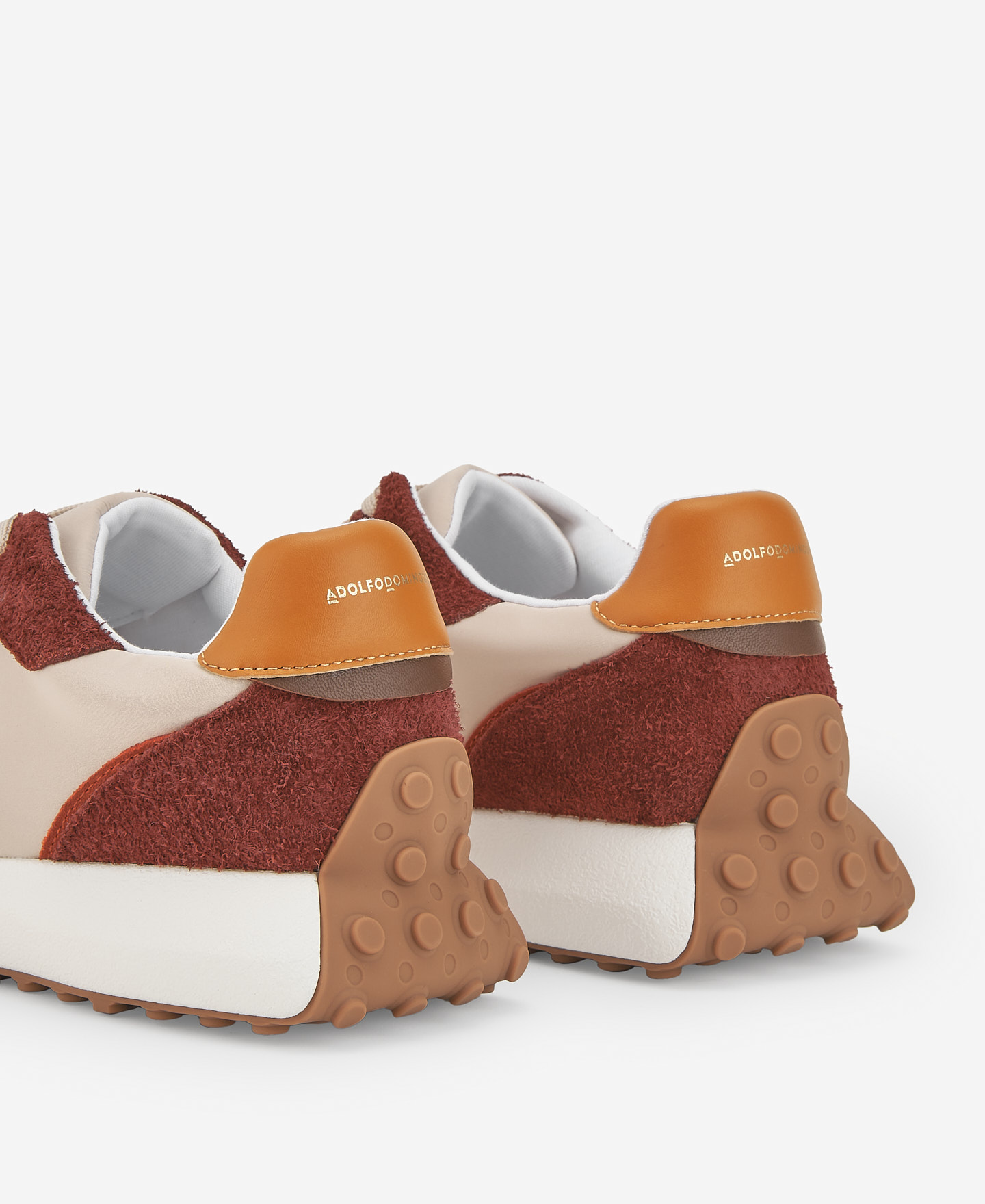 Deportiva running en nailon y piel image number 2