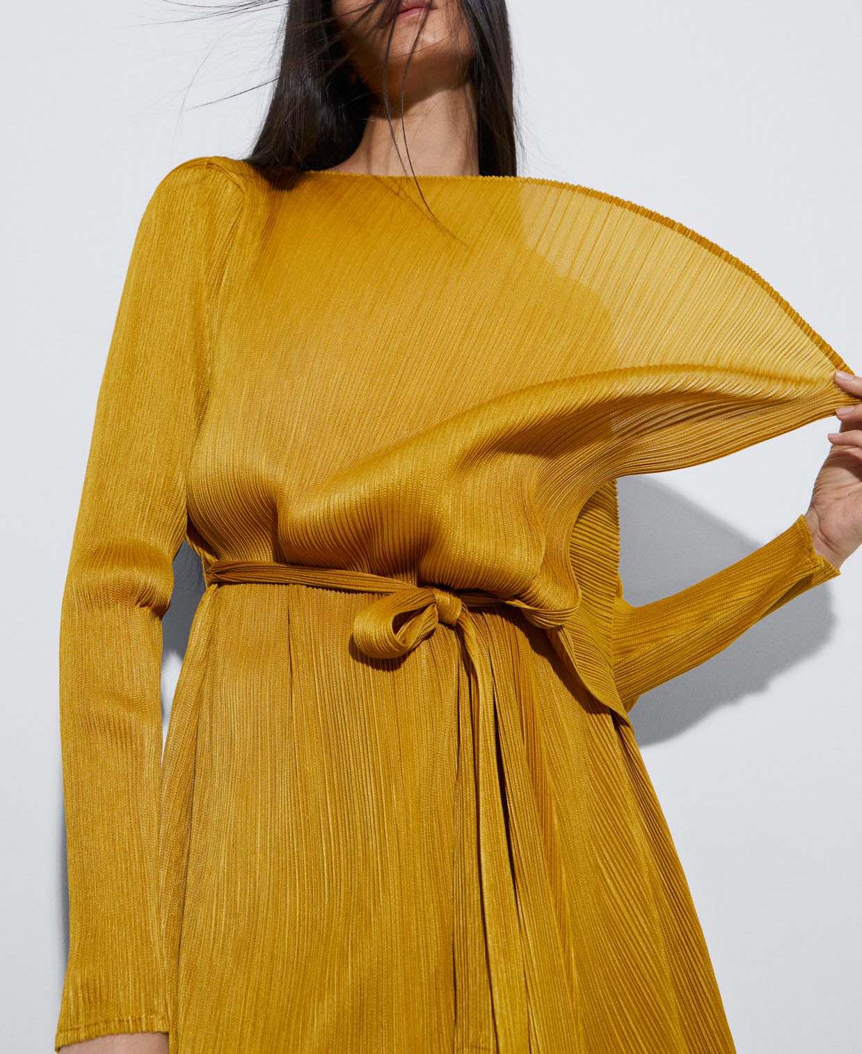 Asymmetric crinkle jacket image number 3