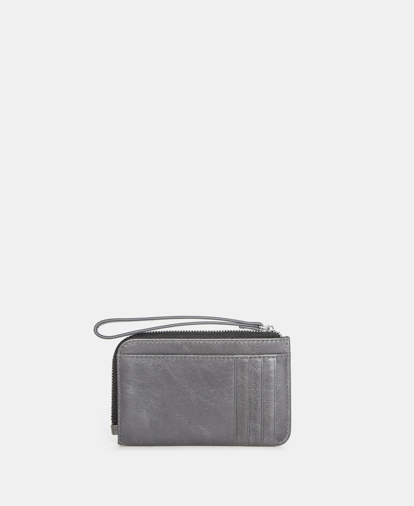 Responsible leather elongated wallet image number 1