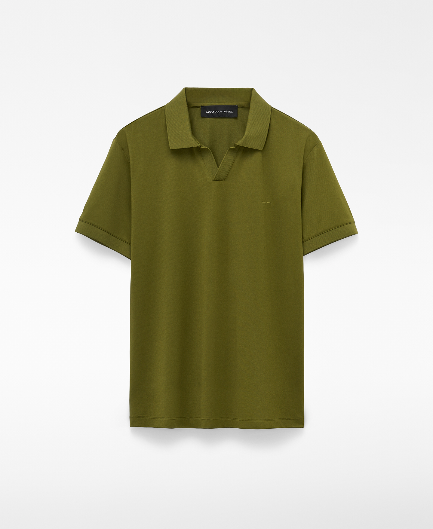Regular Fit Polohemd mit V-Ausschnitt image number 0