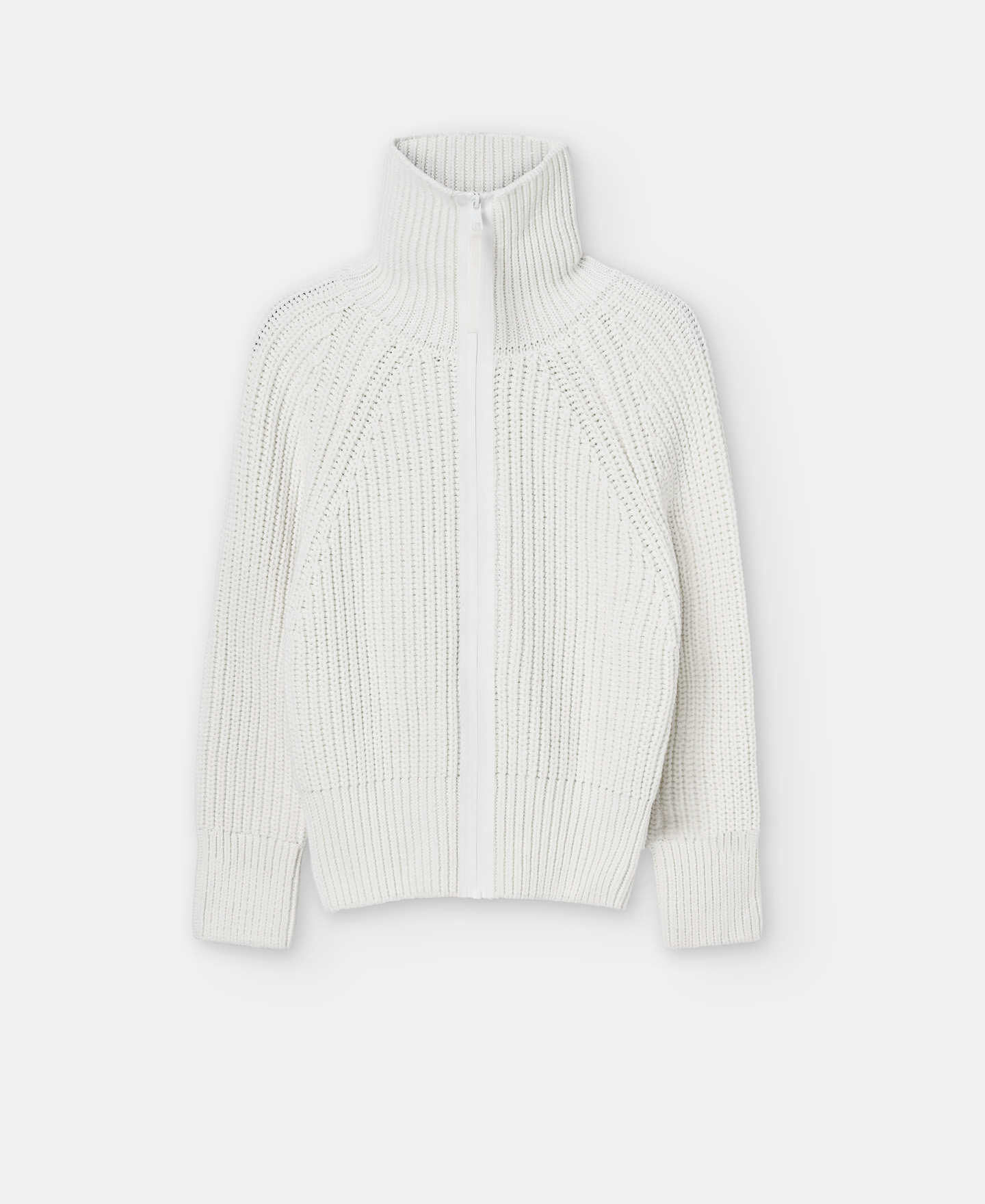 Recycled cotton knitted cardigan image number 4