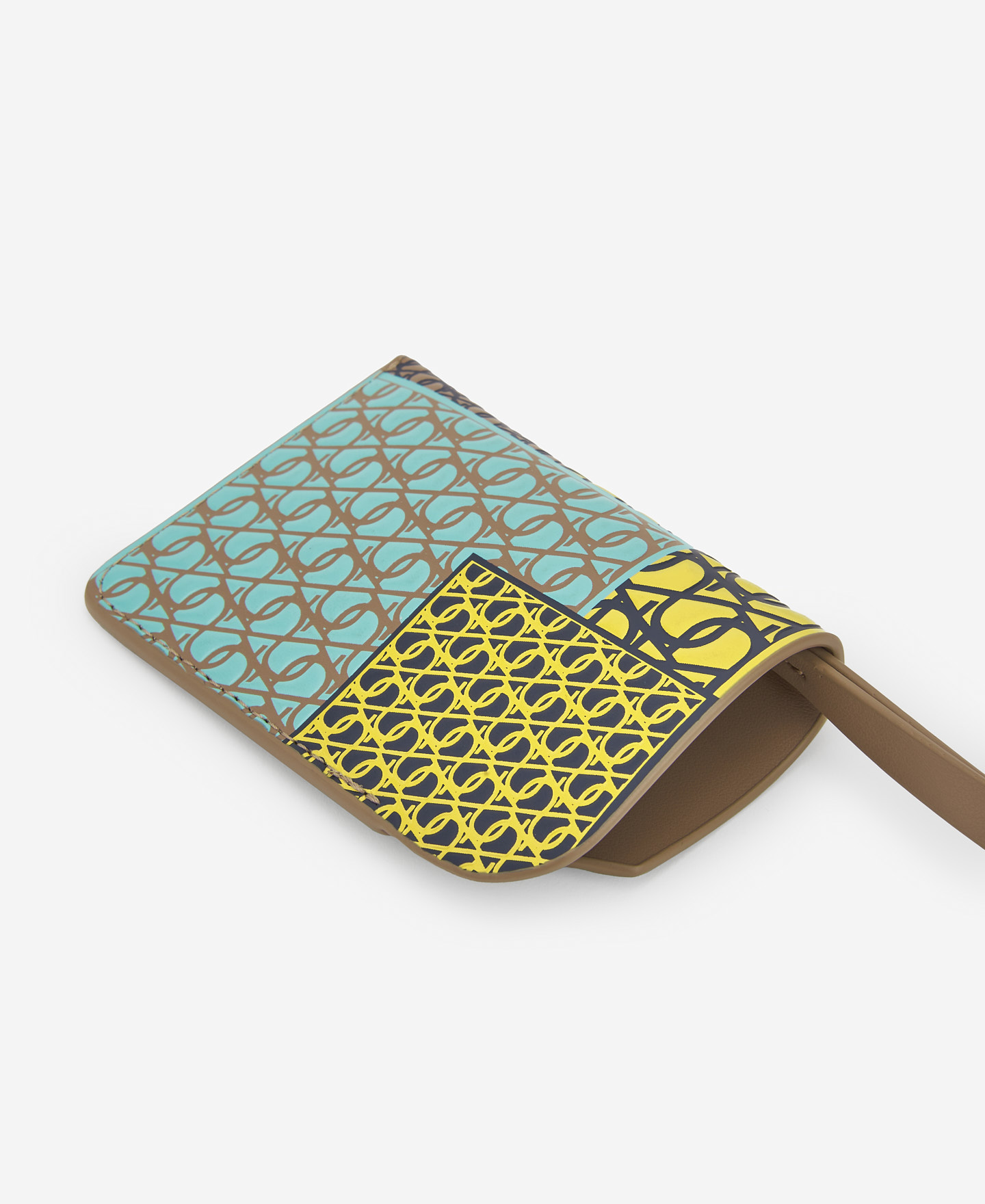 Llavero bolsillo estampado patchwork image number 2