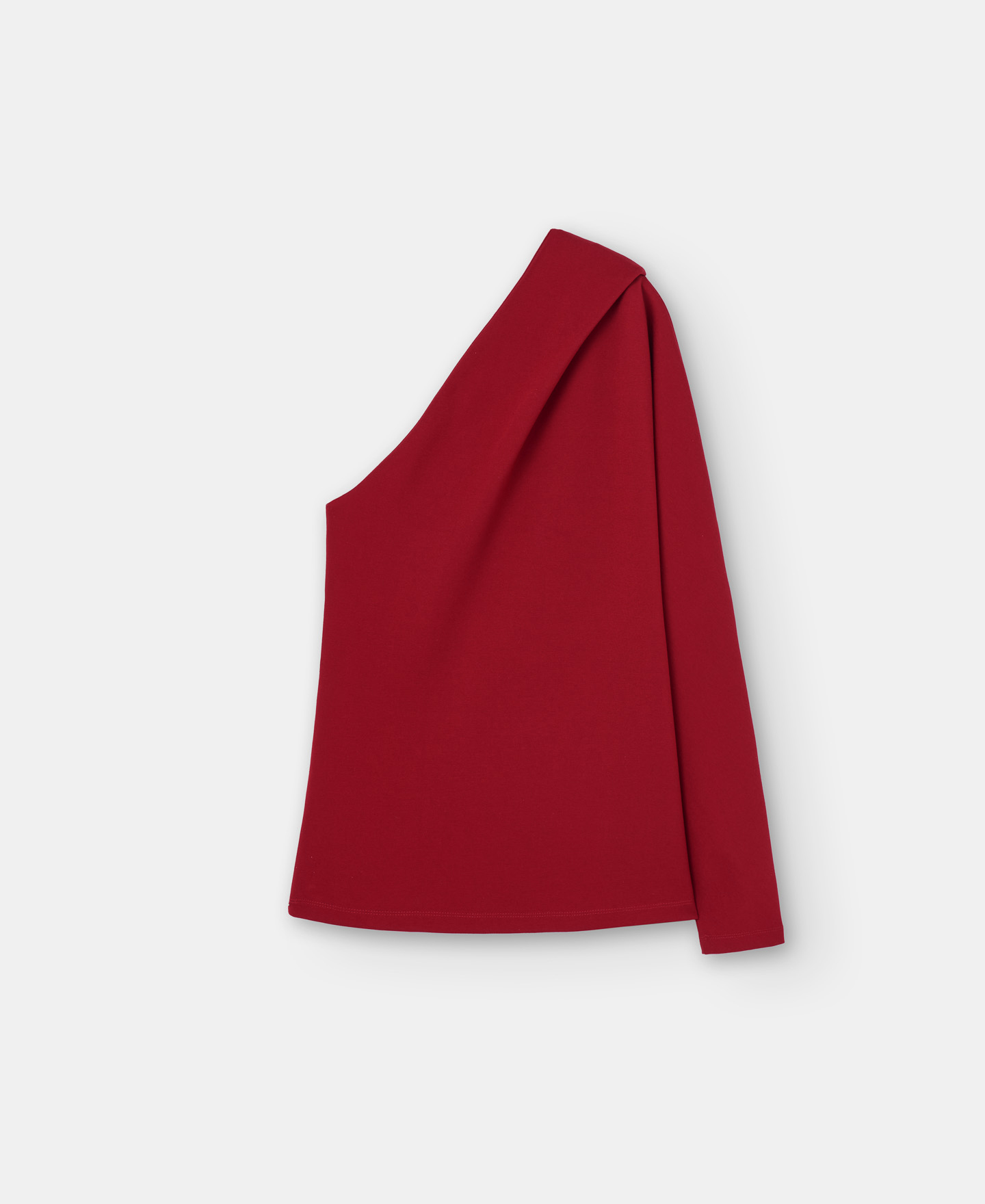 Asymmetrical blouse in viscose and nylon image number 5