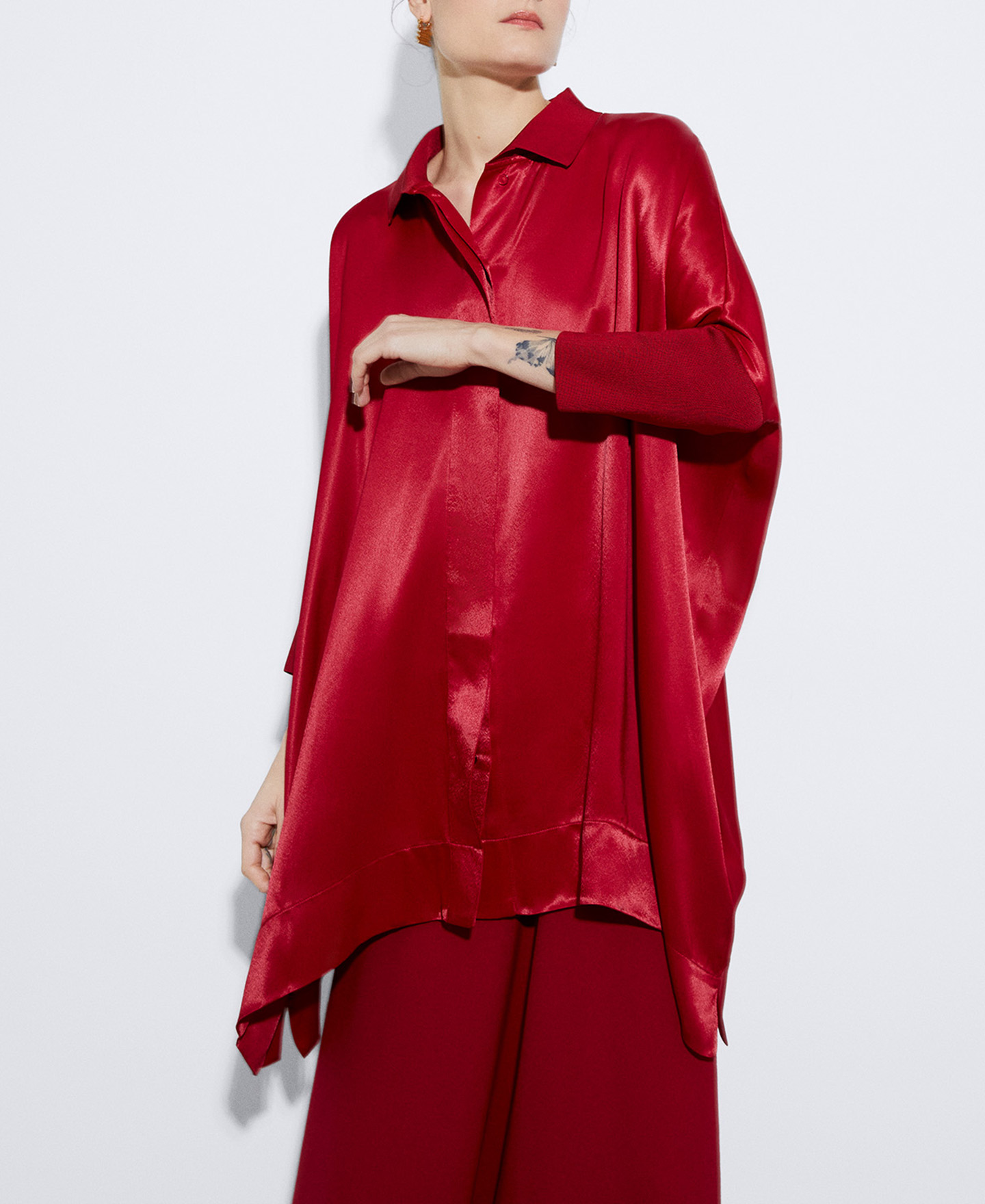 Fluid viscose blouse image number 0