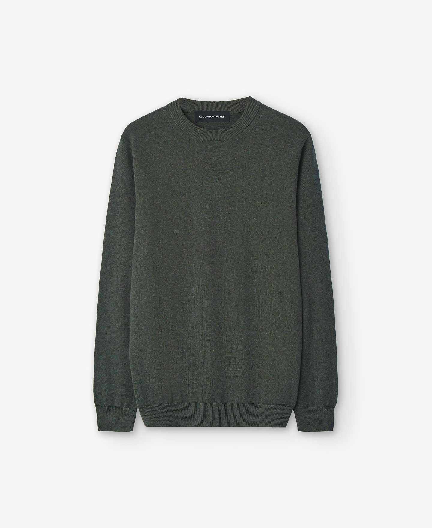 Jersey hombre cuello caja en algodón image number 4