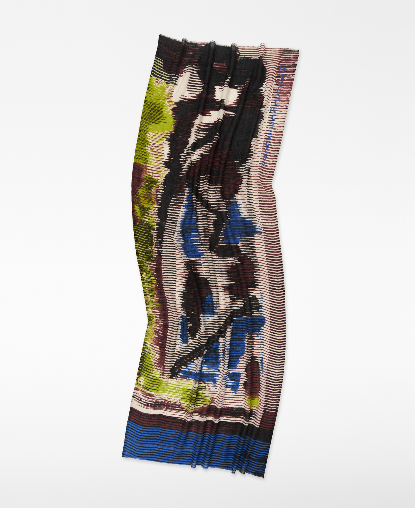 Chal estampado lana merino mujer image number 1