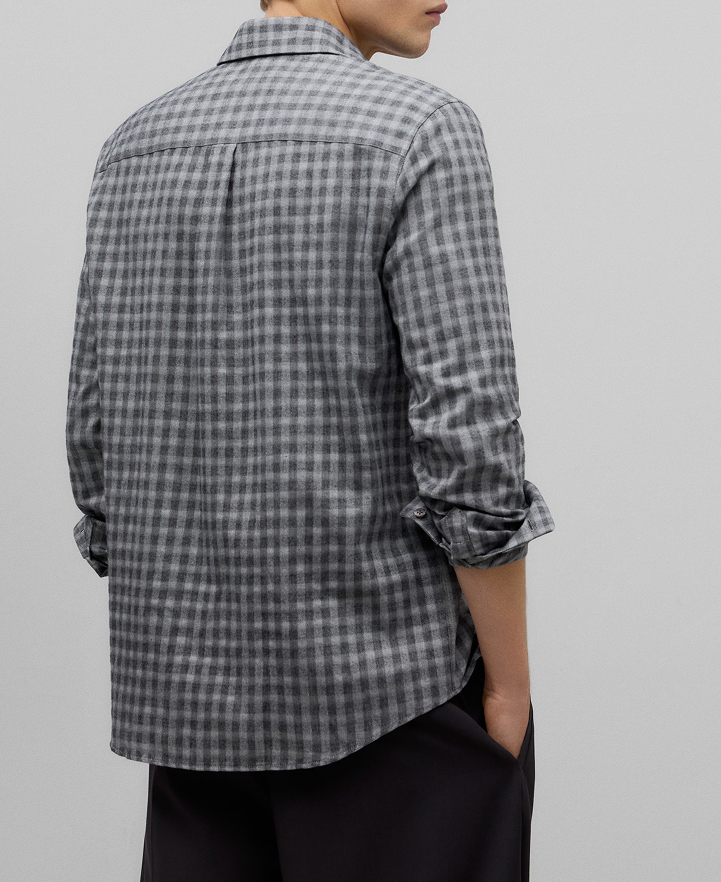 Camisa cuadros franela hombre image number 2