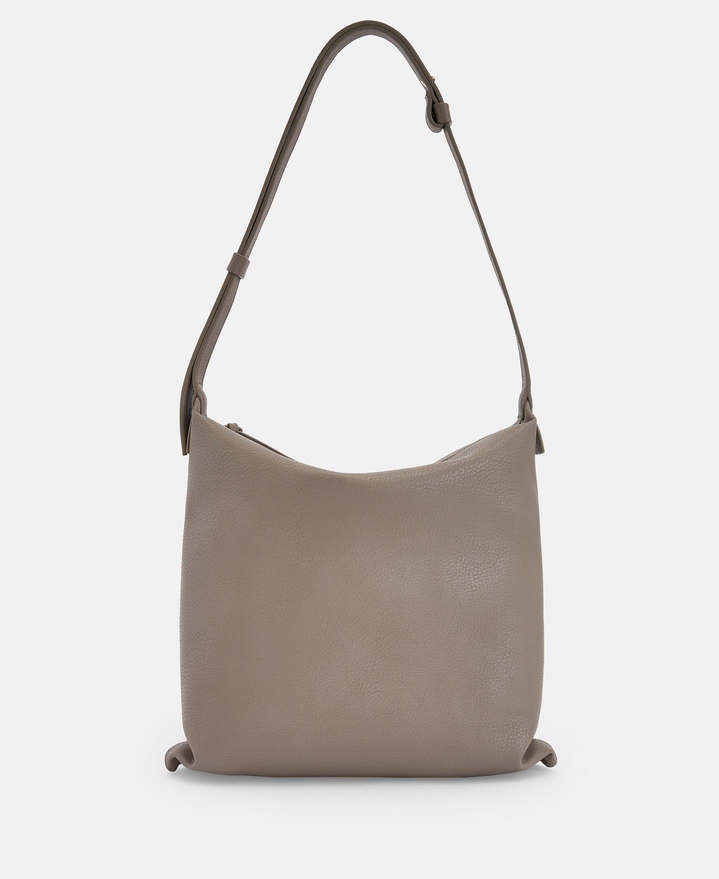 Hobo textured grain zip closure image number 0