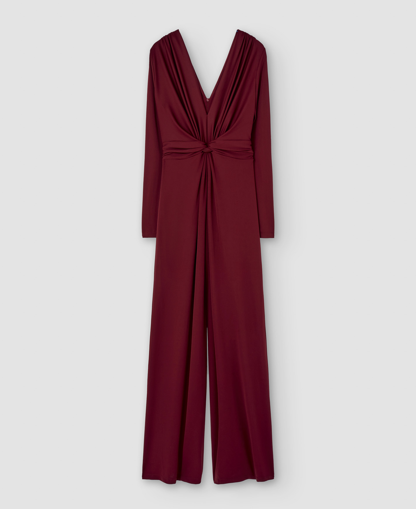V-neckline jumpsuit image number 4
