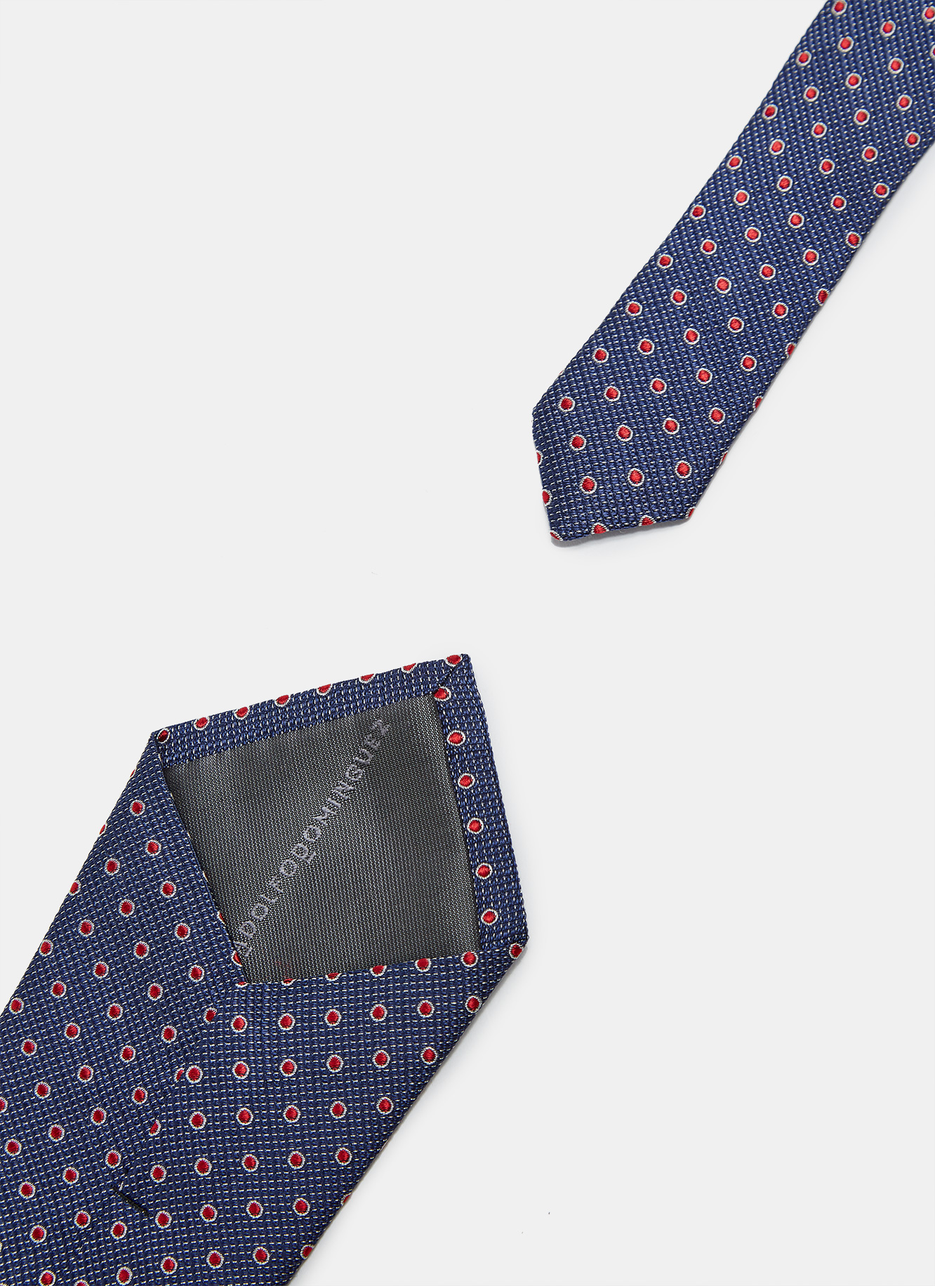Corbata de seda con dibujo corbatero image number 1