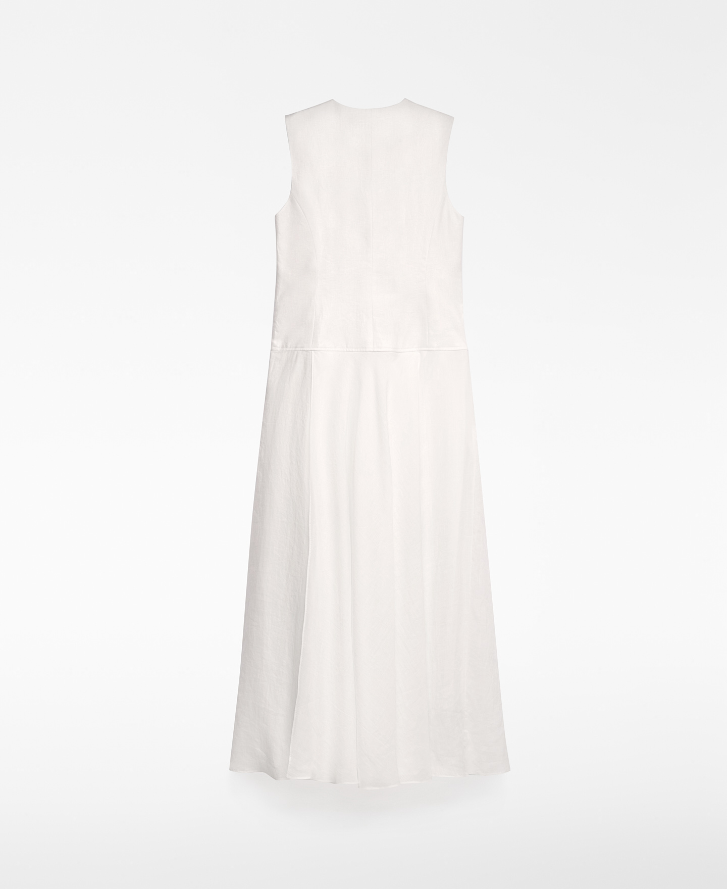 Combined midi dress woman image number 7