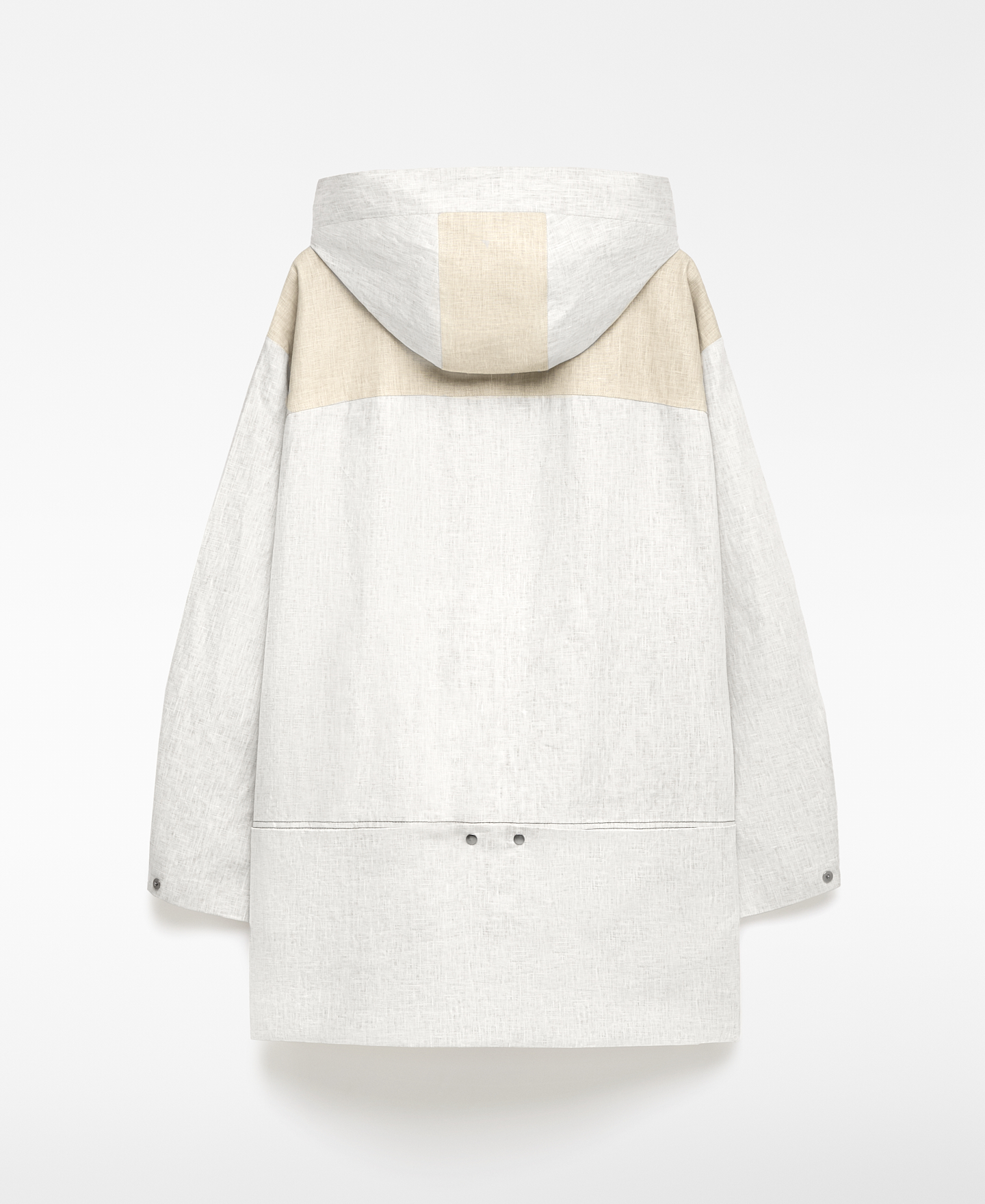 Foldable parka with hood man image number 7