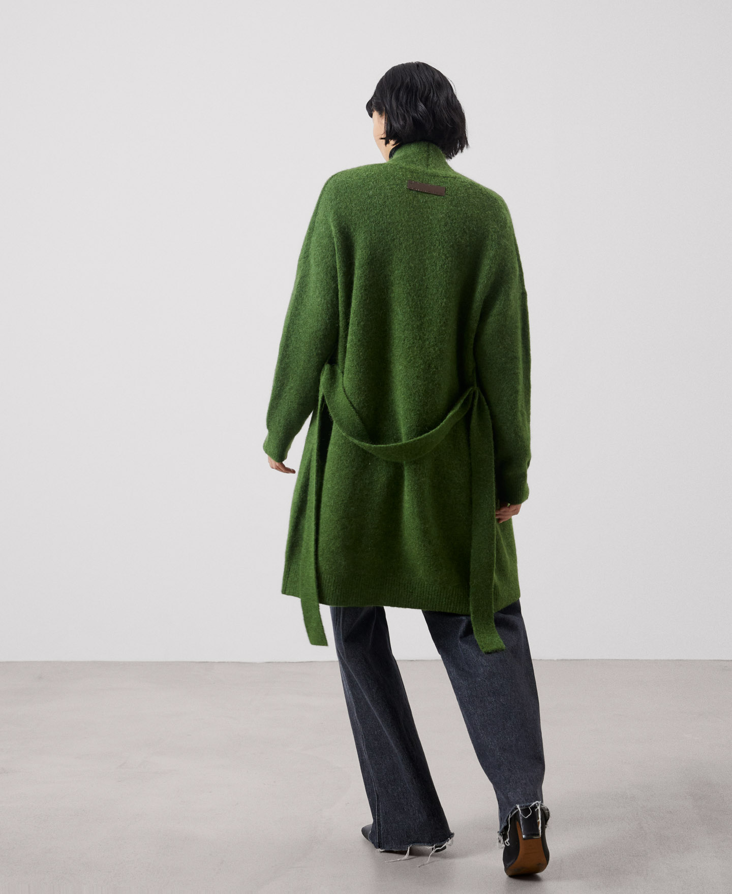 Nylon, alpaca and merino wool jacket image number 2