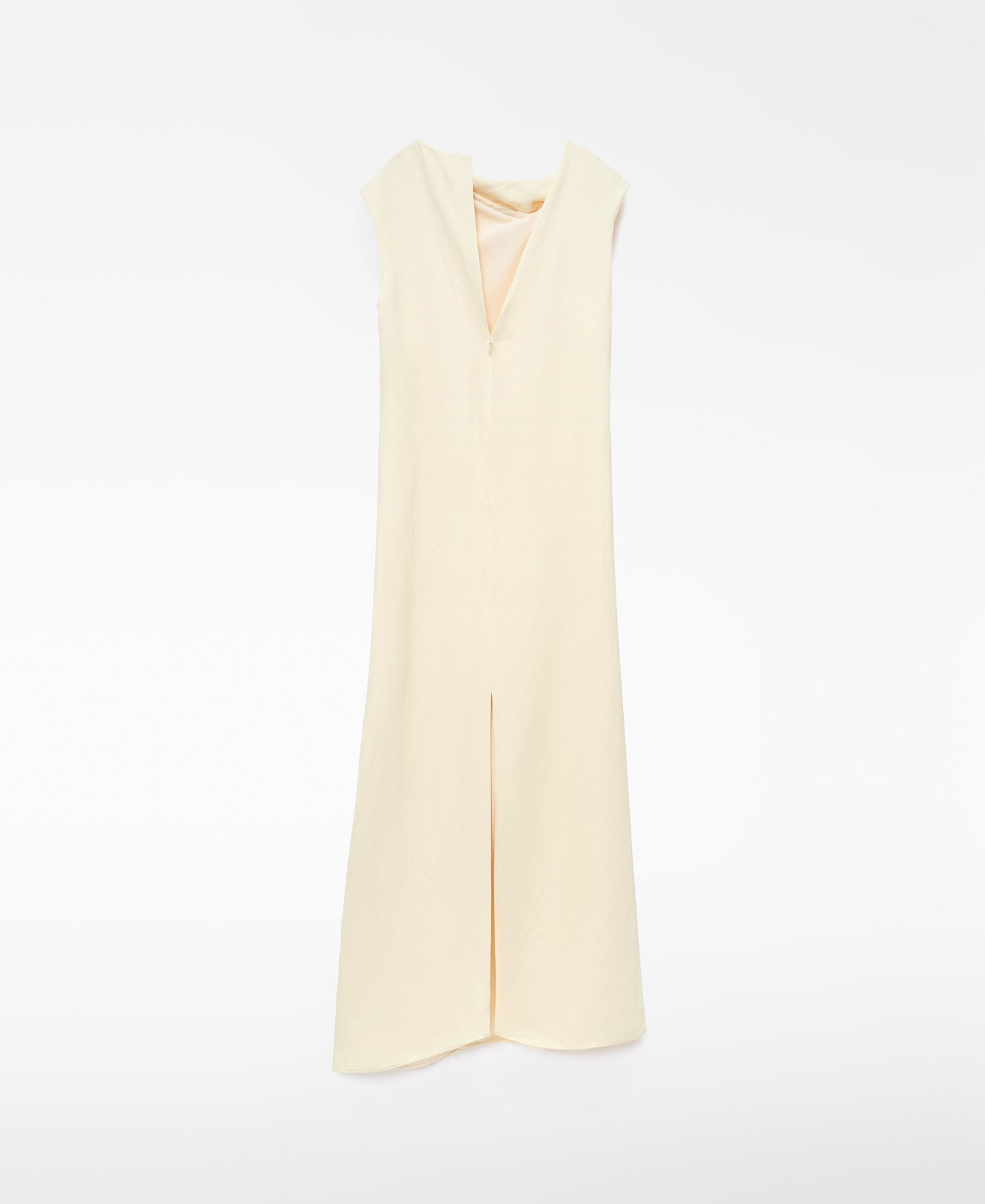 Vestido largo escote asim&eacute;trico image number 5