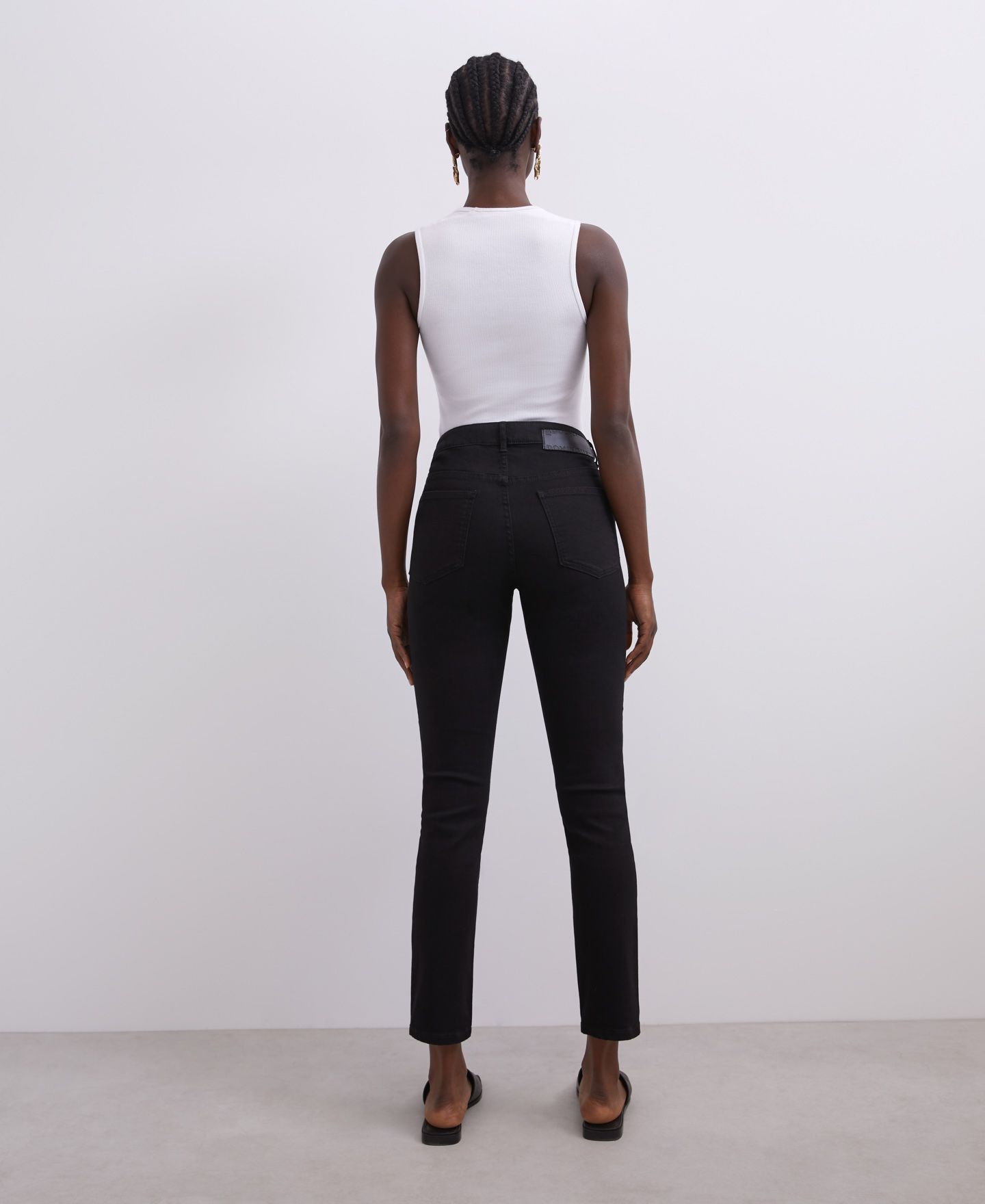 High rise skinny jeans image number 2