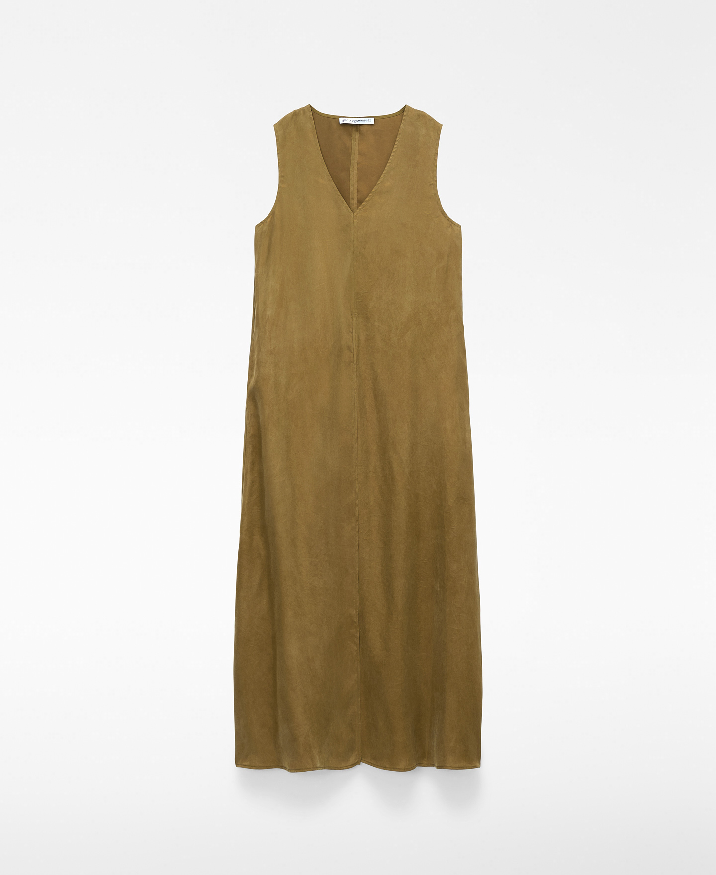 Vestido escote pico image number 4