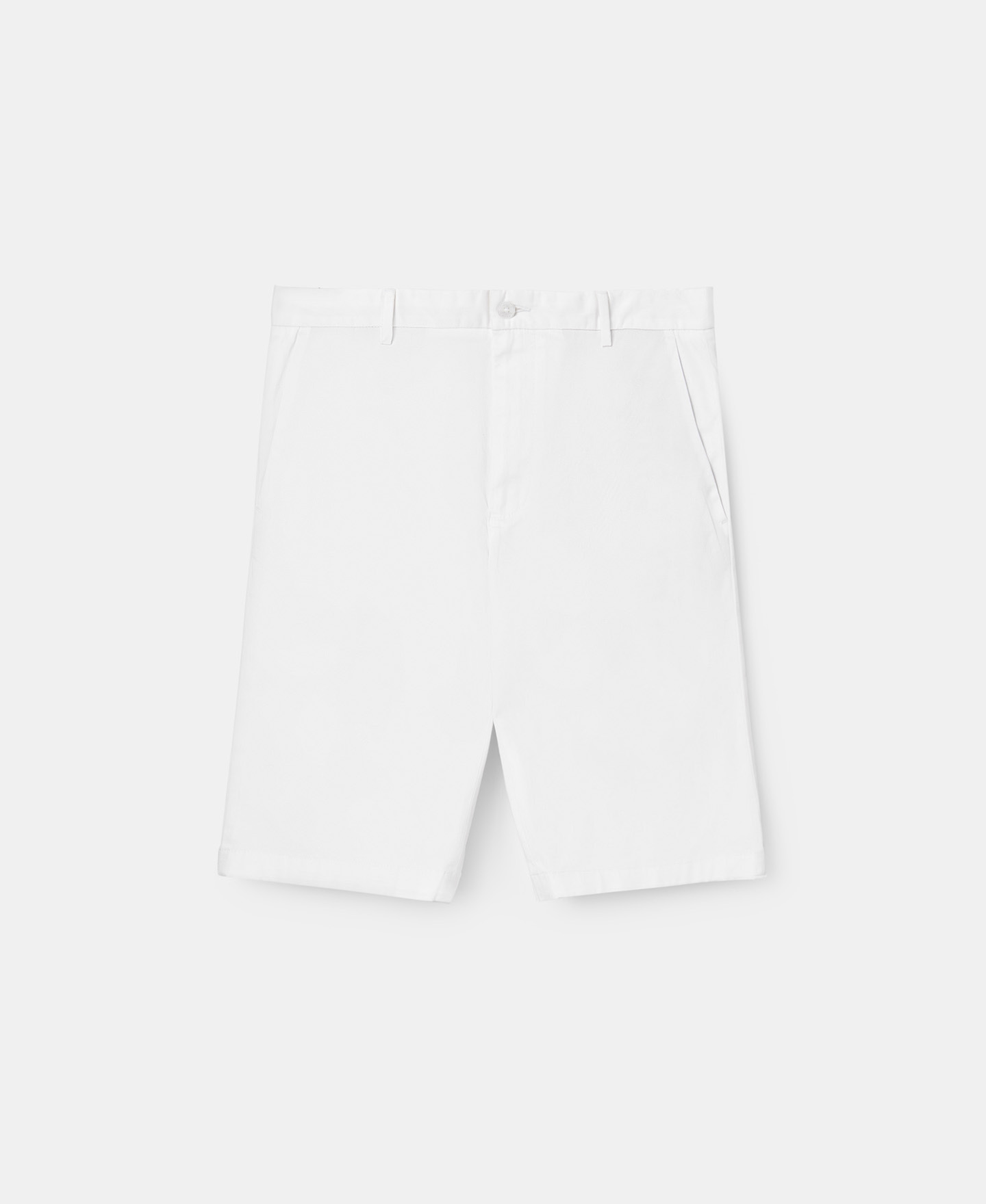 White shorts in organic cotton image number 4