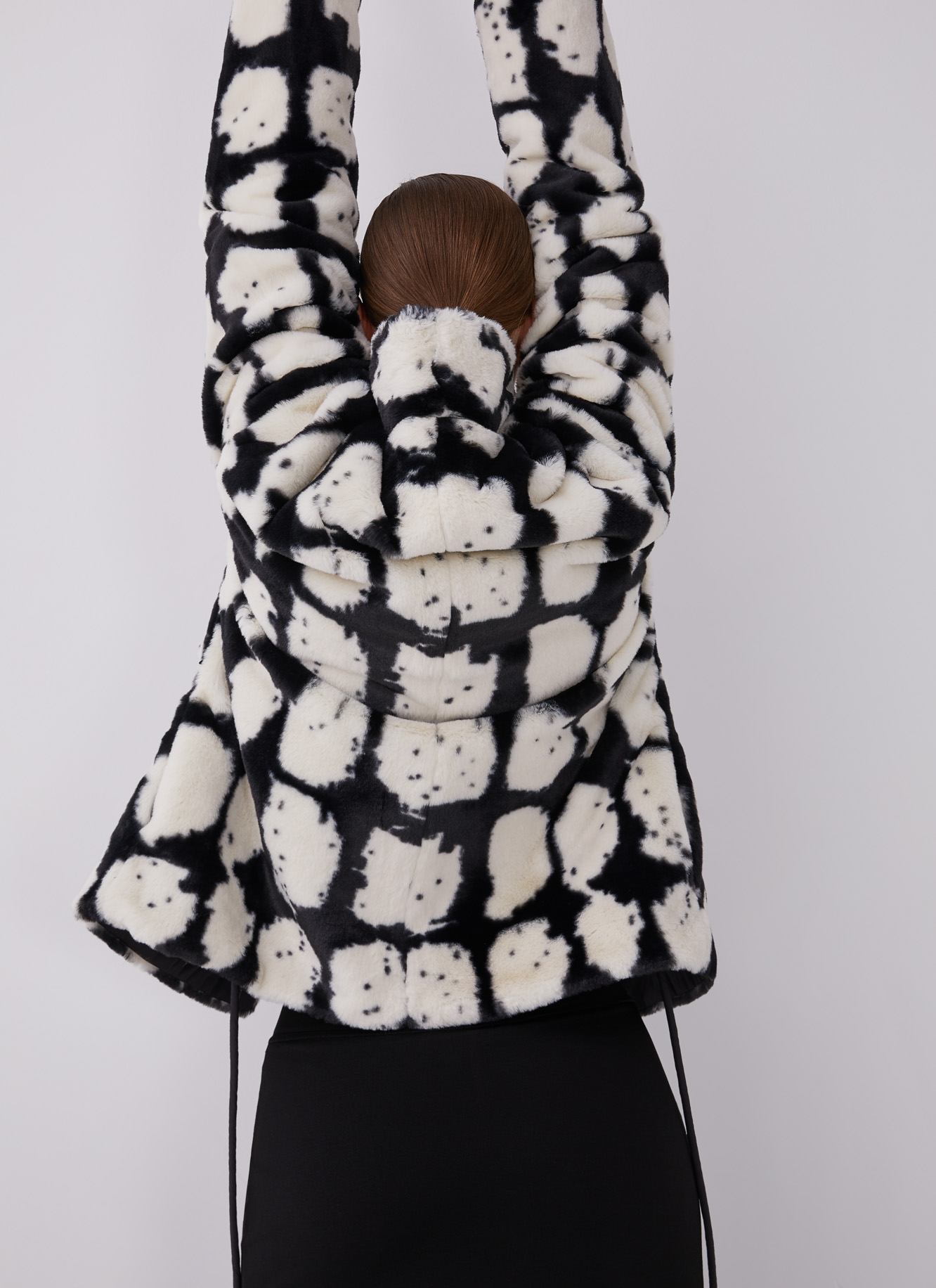 Anorak envolvente reversible image number 4