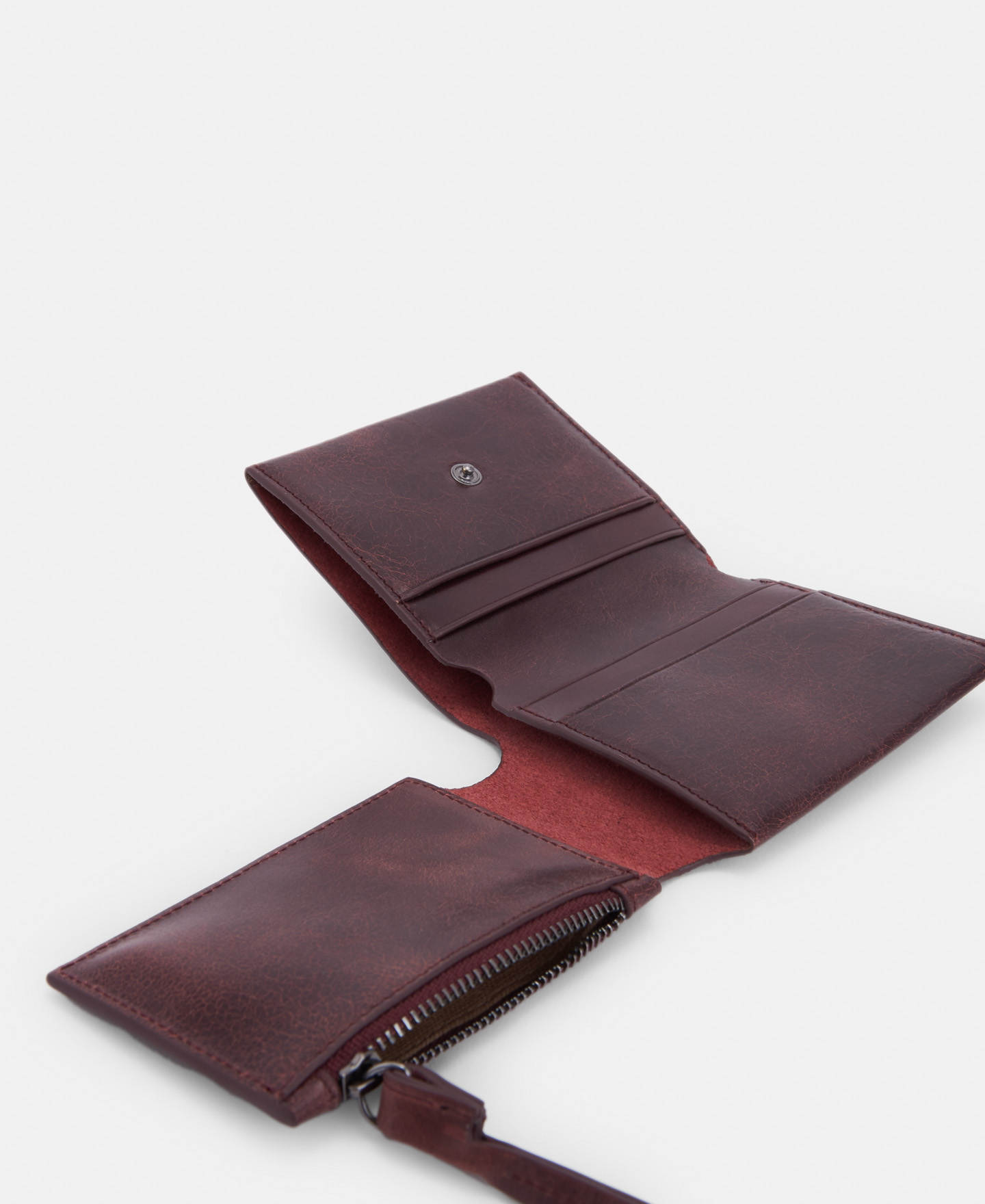 Leather card holder wallet image number 1