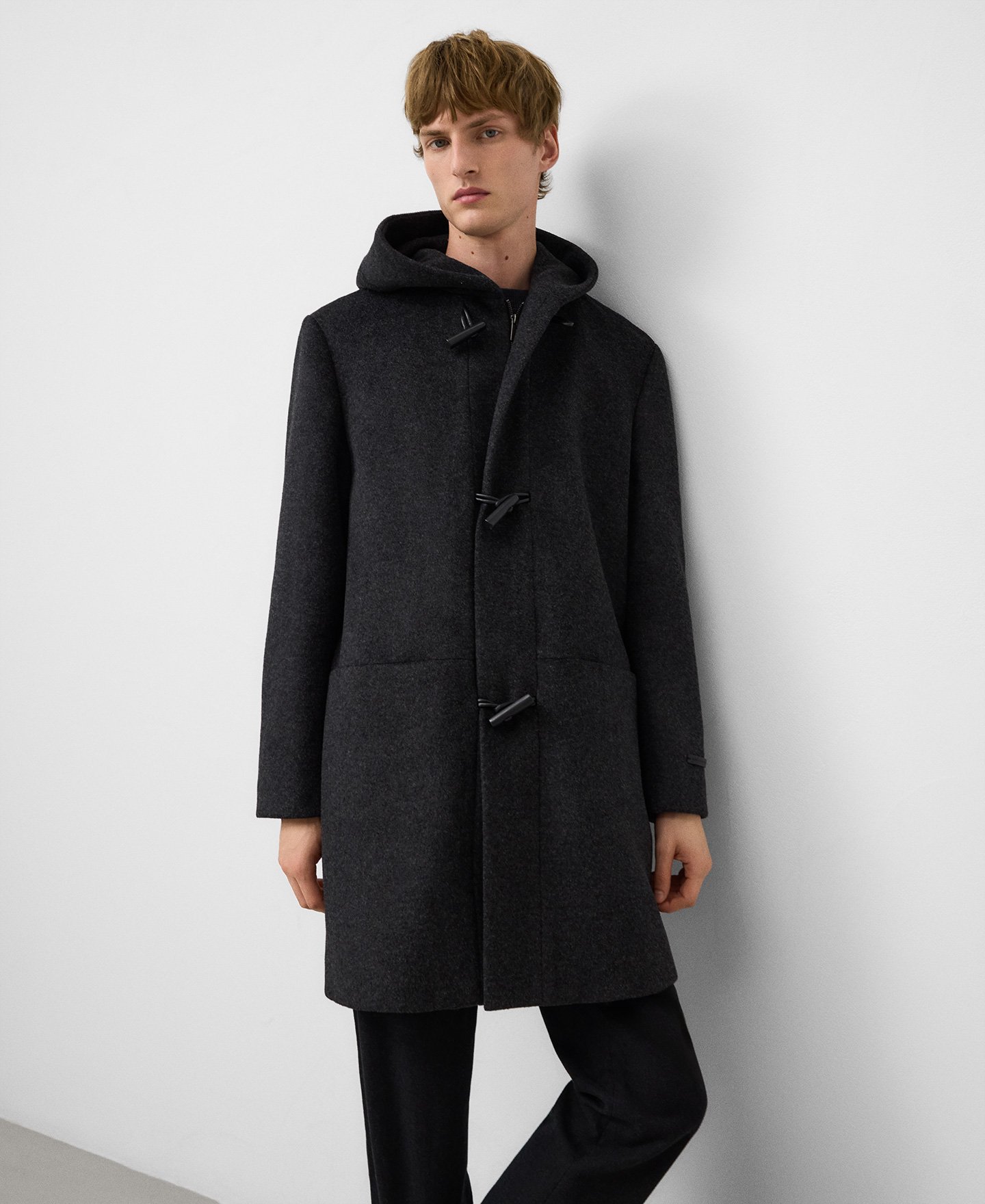Duffle coat with hood man image number 0
