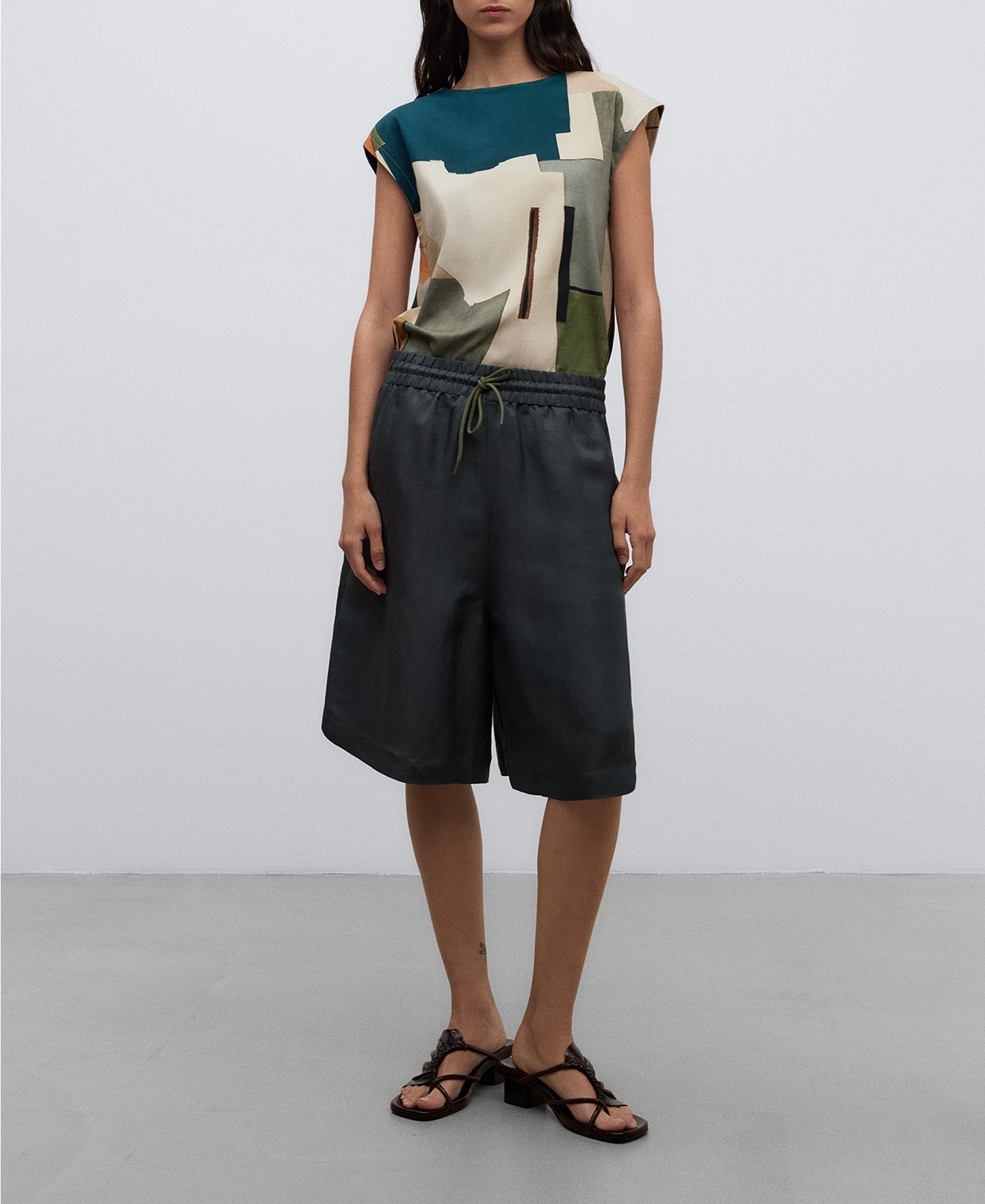 Flowy T-shirt woman image number 1
