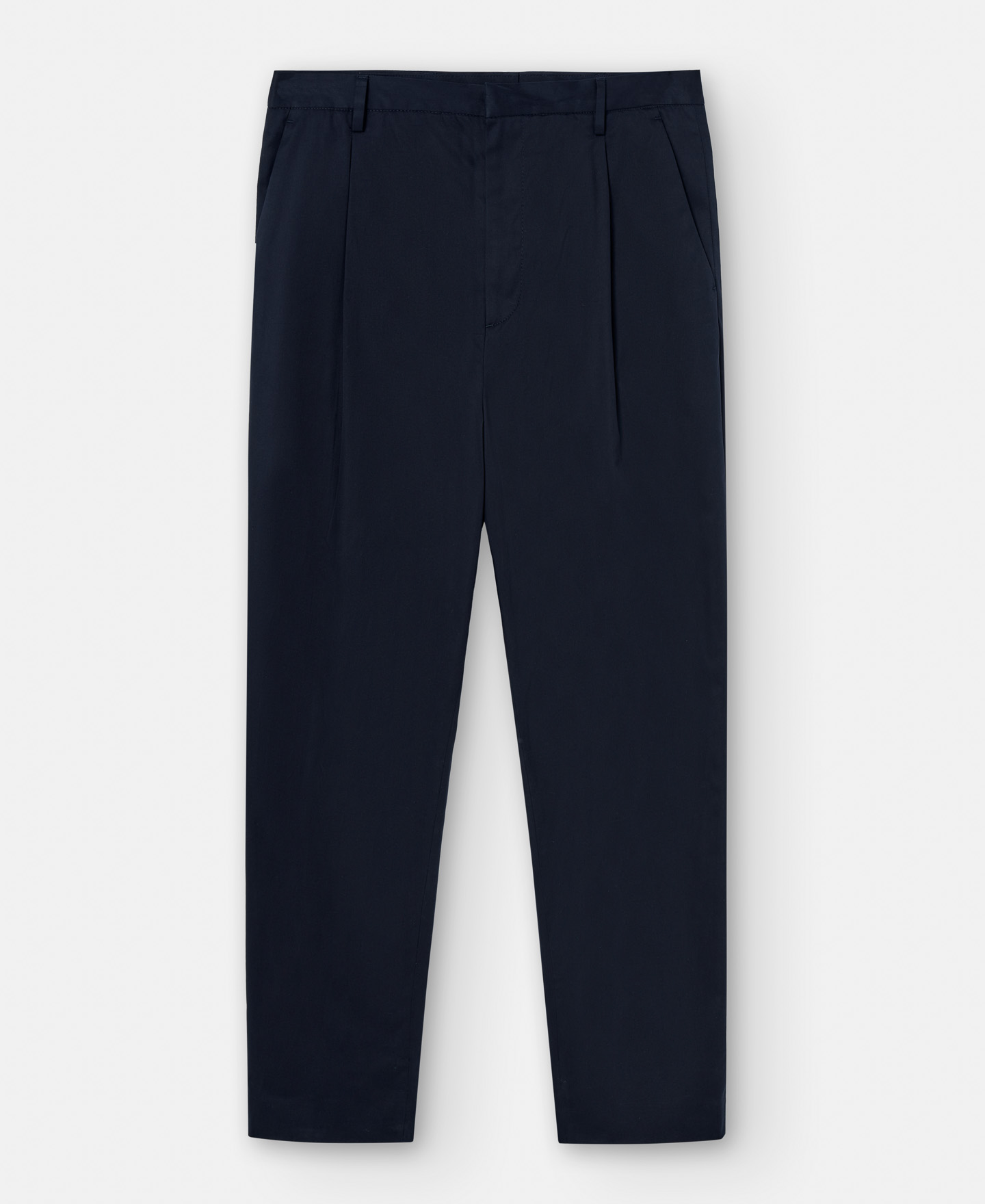 Straight cut cotton pants image number 4