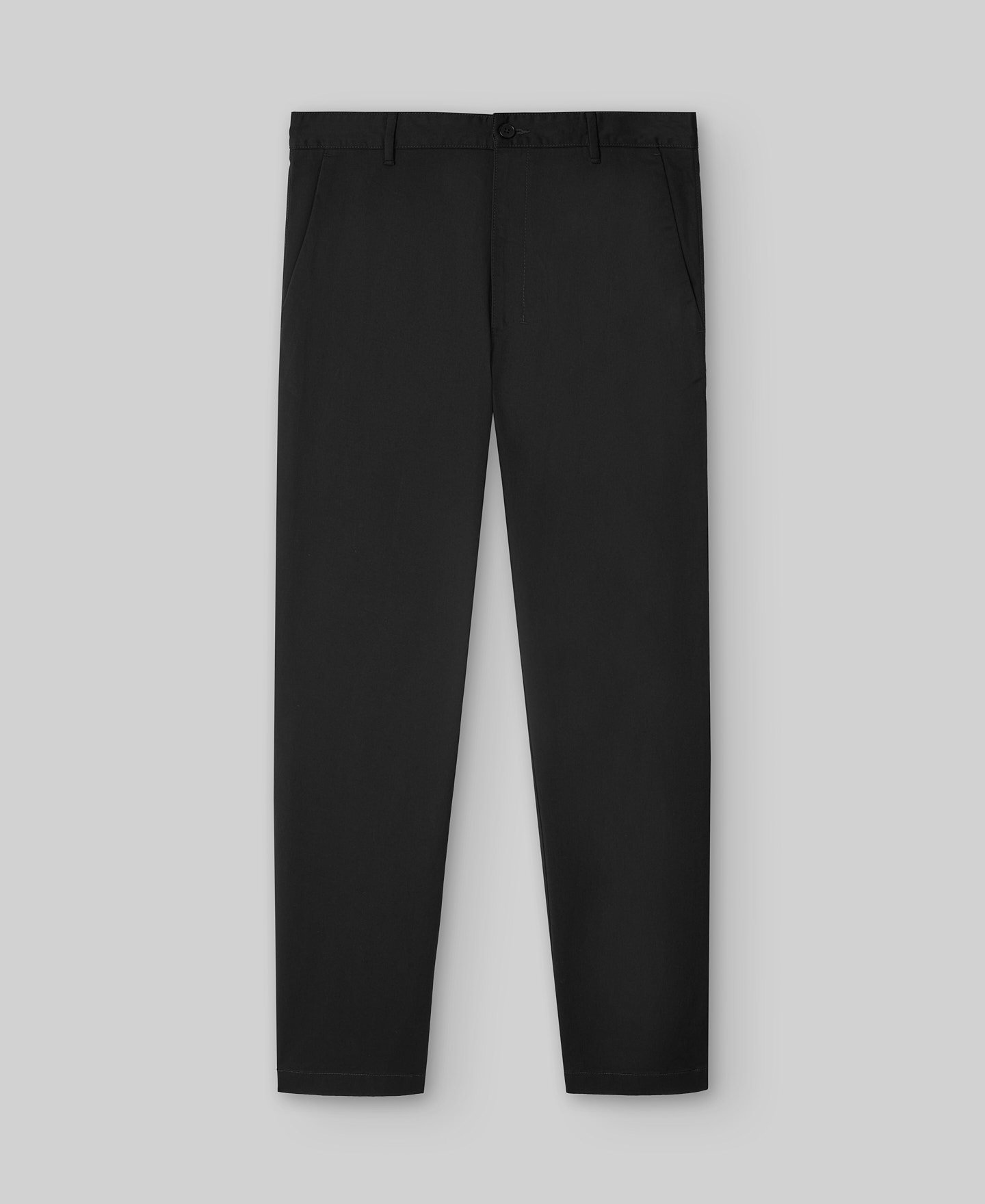 Cotton twill chino trousers man image number 4