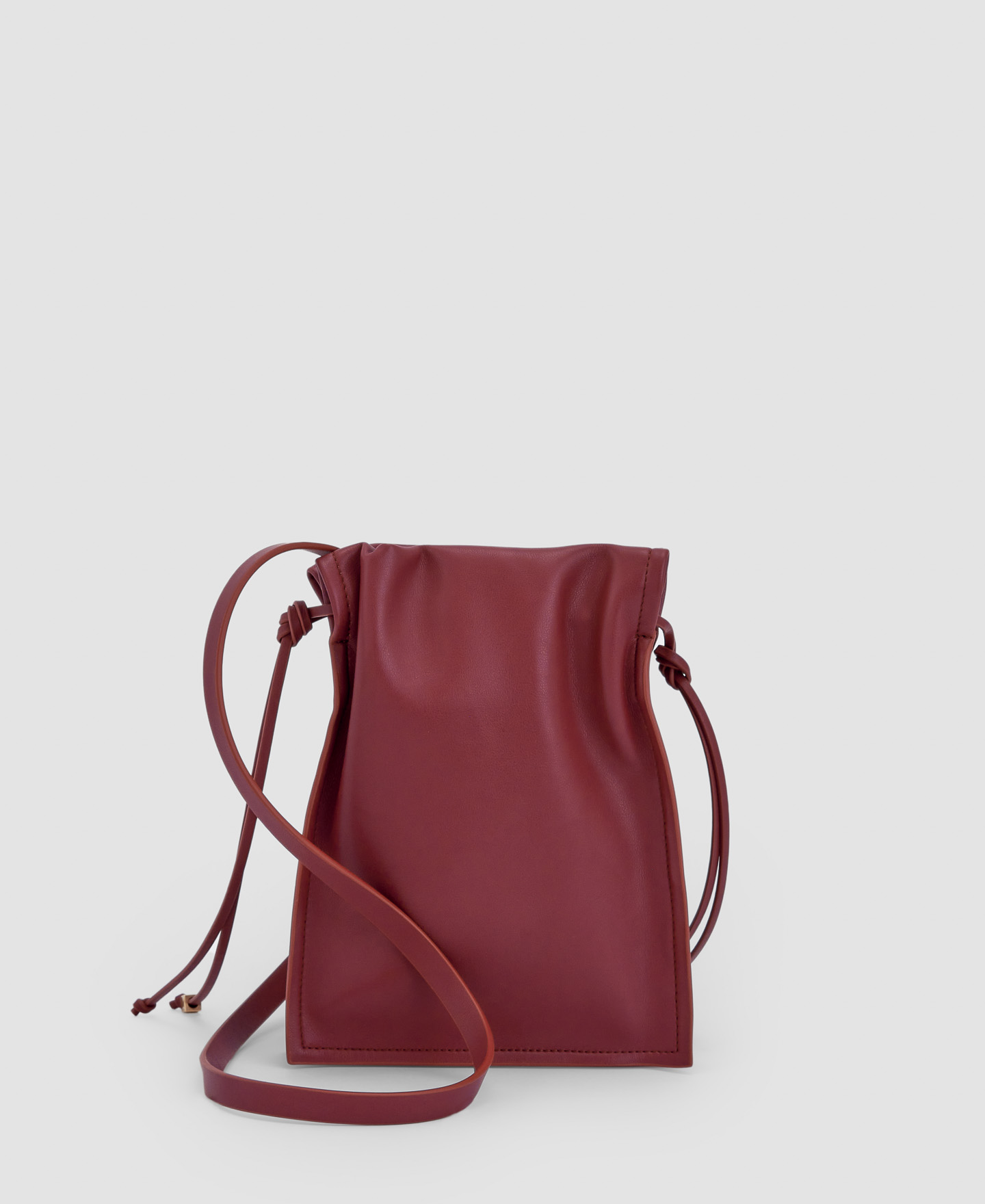 Recycled material small shoulder bag image number 1