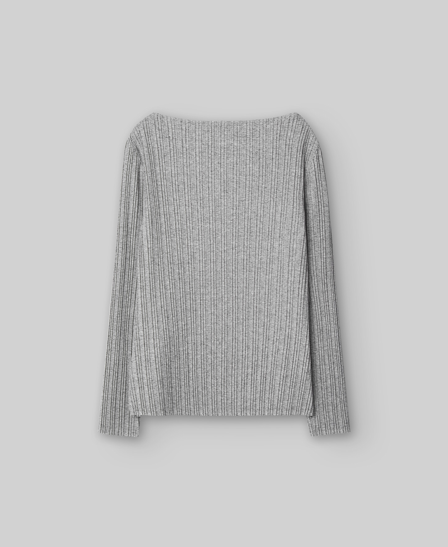 Pleated fabric fitted T-shirt woman image number 1