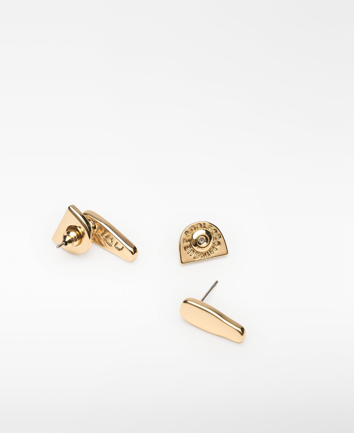 Metal small earrings image number 2