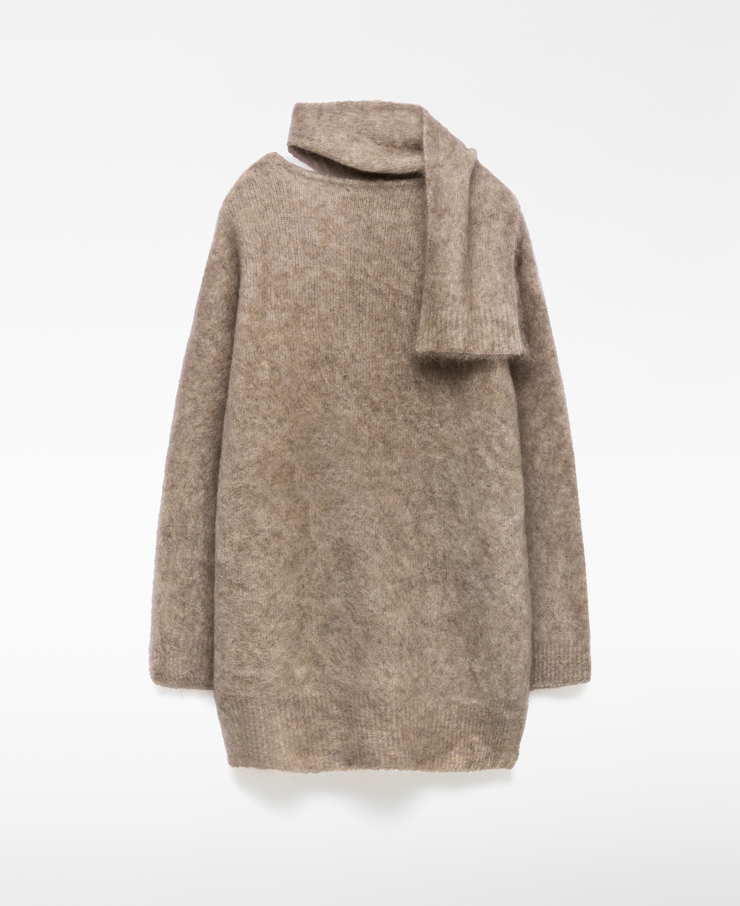 Pull à col roulé cardé pour femme image number 5