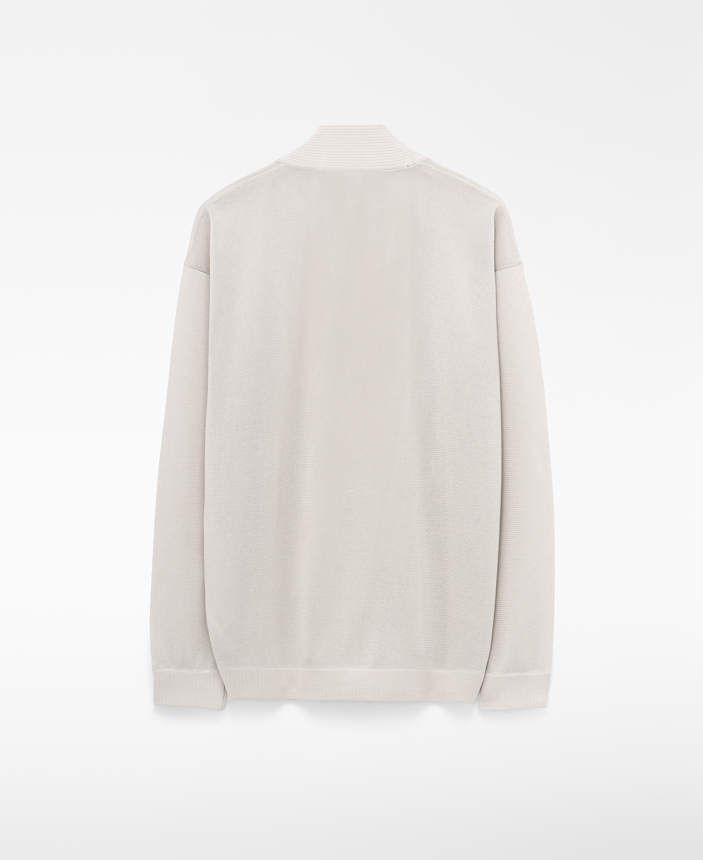 Semi-sheer knit kimono jacket image number 7