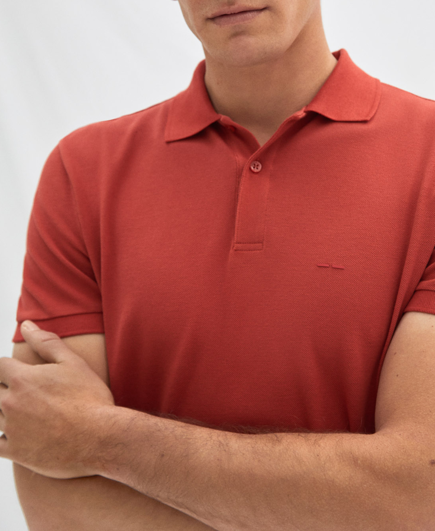 Cotton pique polo shirt image number 3