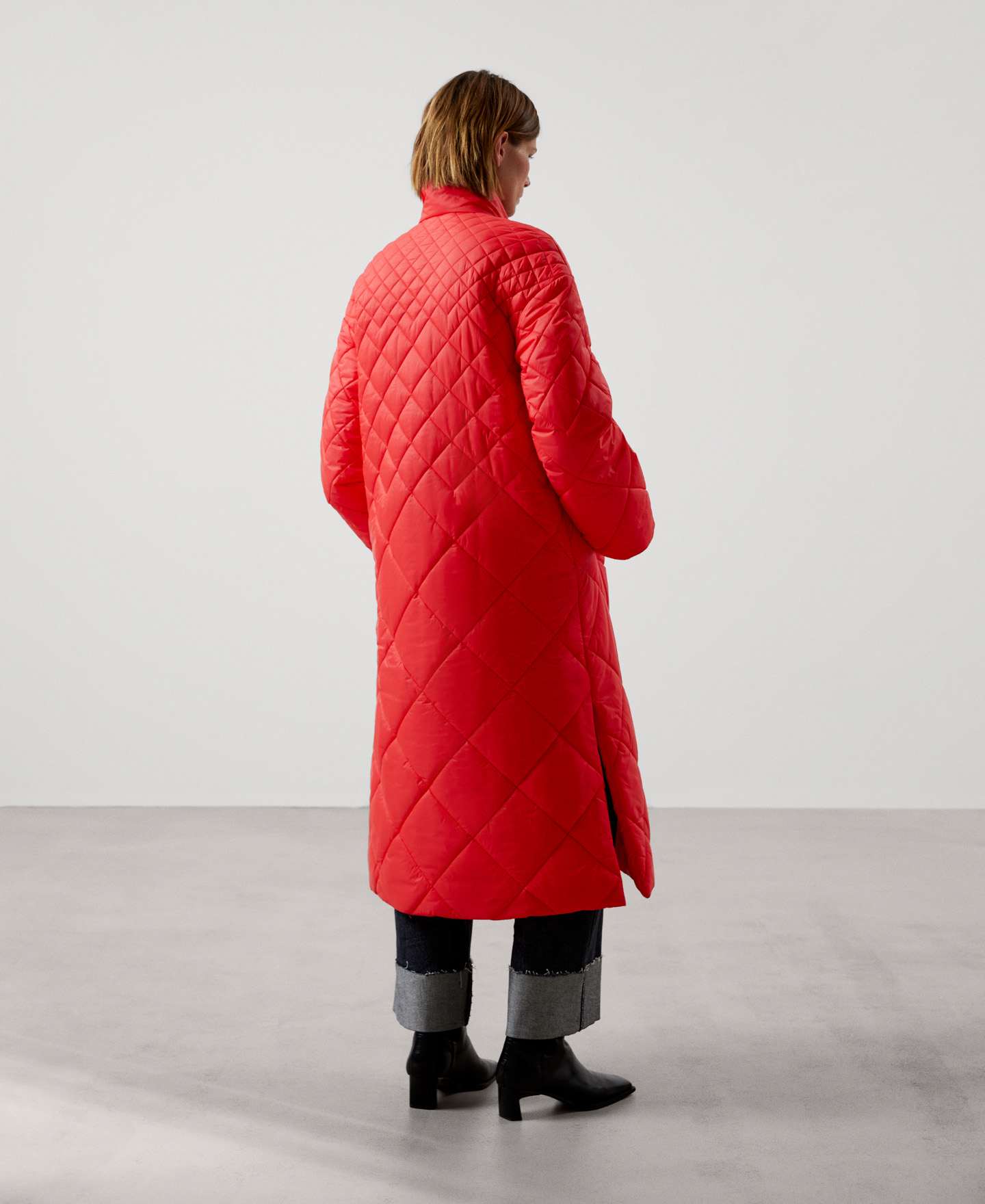 Recycled nylon padded coat image number 2